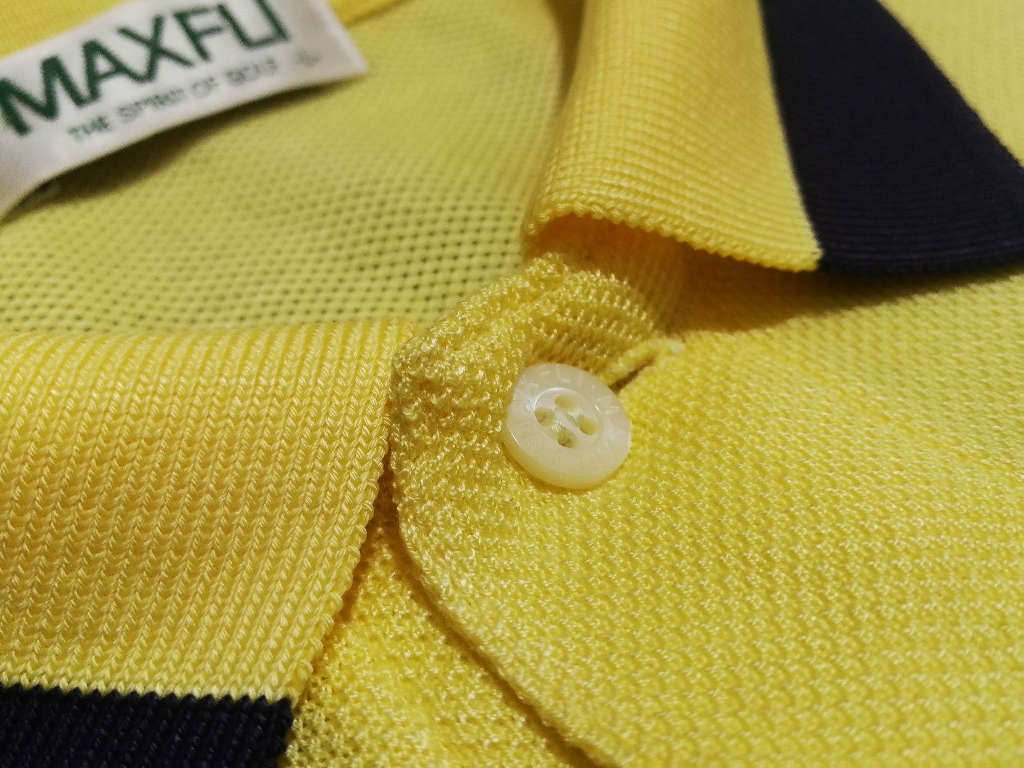 Japanese Brand × Vintage Vintage MAXFLI golf polo tee L 1903 Size US L / EU 52-54 / 3 - 7 Thumbnail