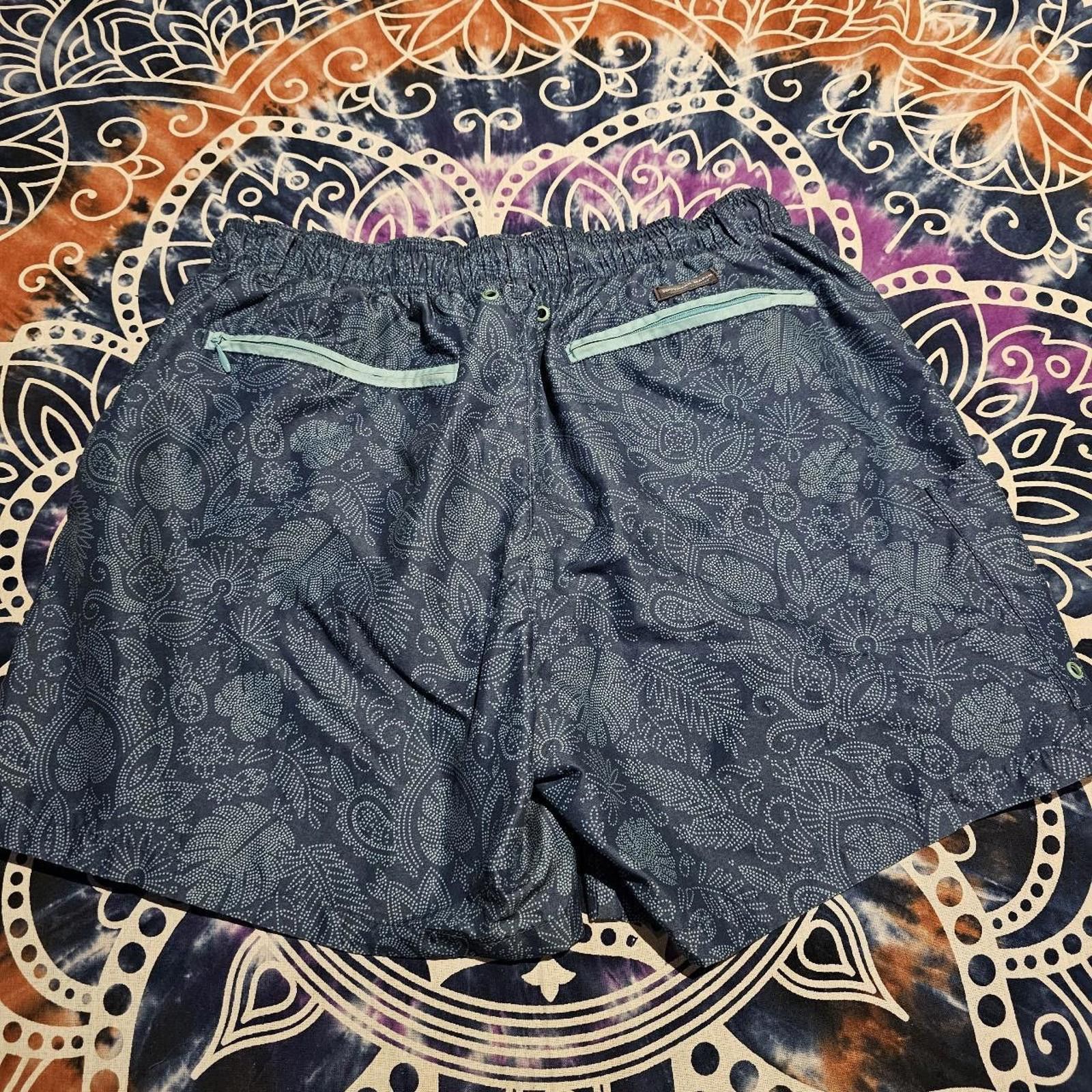 Designer Men's Blue Southern Marsh Swim Trunks Size US 32 / EU 48 - 5 Thumbnail
