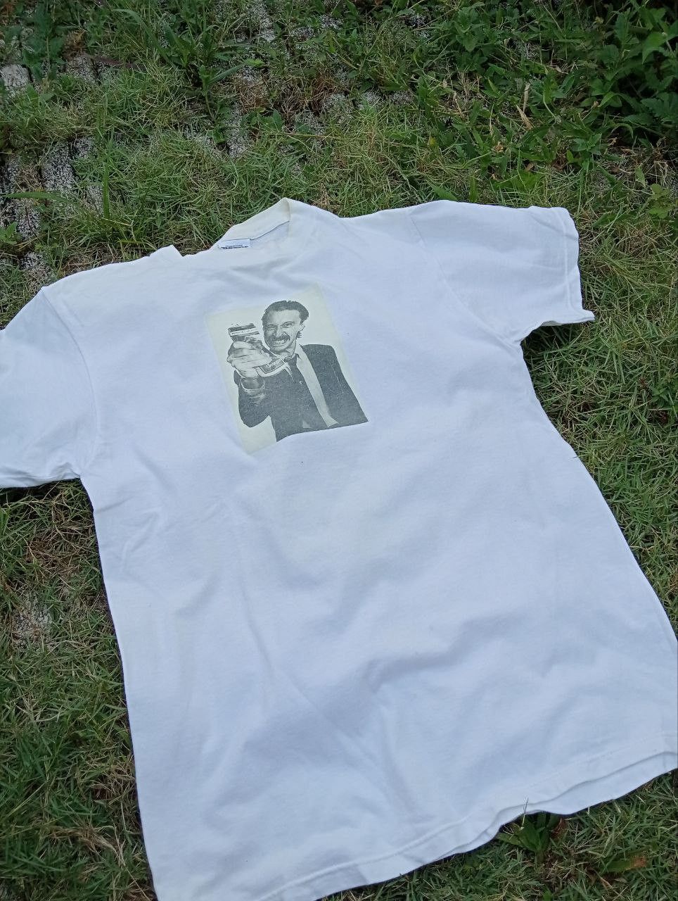 Vintage Vintage Trainspotting Begbie Tees - Size M Size US M / EU 48-50 / 2 - 3 Thumbnail