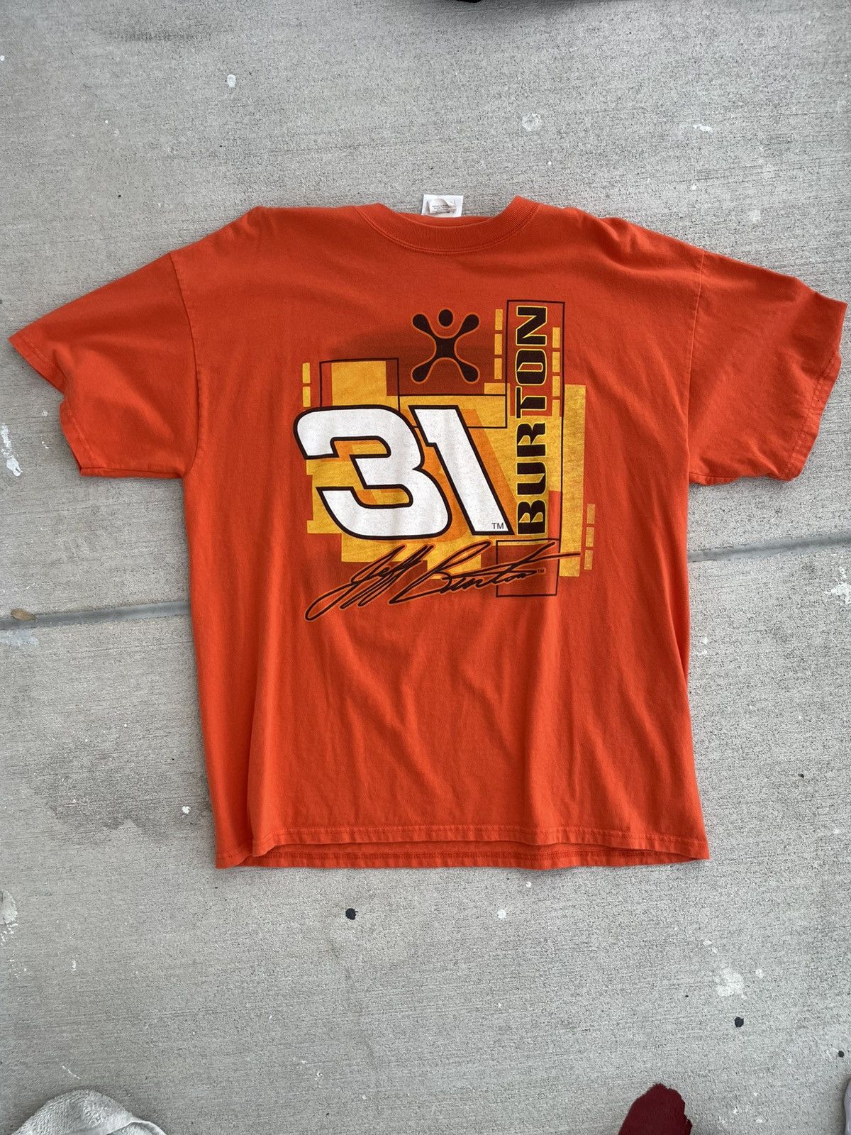 Chase Authentics × NASCAR × Vintage Vintage Jeff Burton NASCAR T-Shirt Size US XL / EU 56 / 4 - 1 Thumbnail