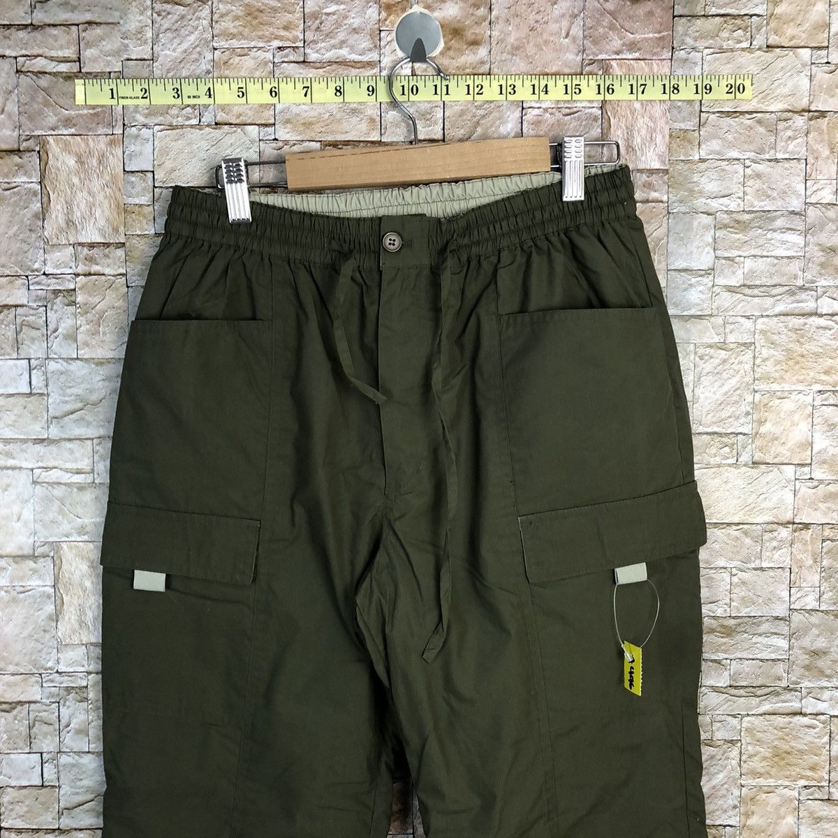 Japanese Brand Japanese Brand Green Cargo Multipocket Pants #A446 Size US 28 / EU 44 - 5 Thumbnail