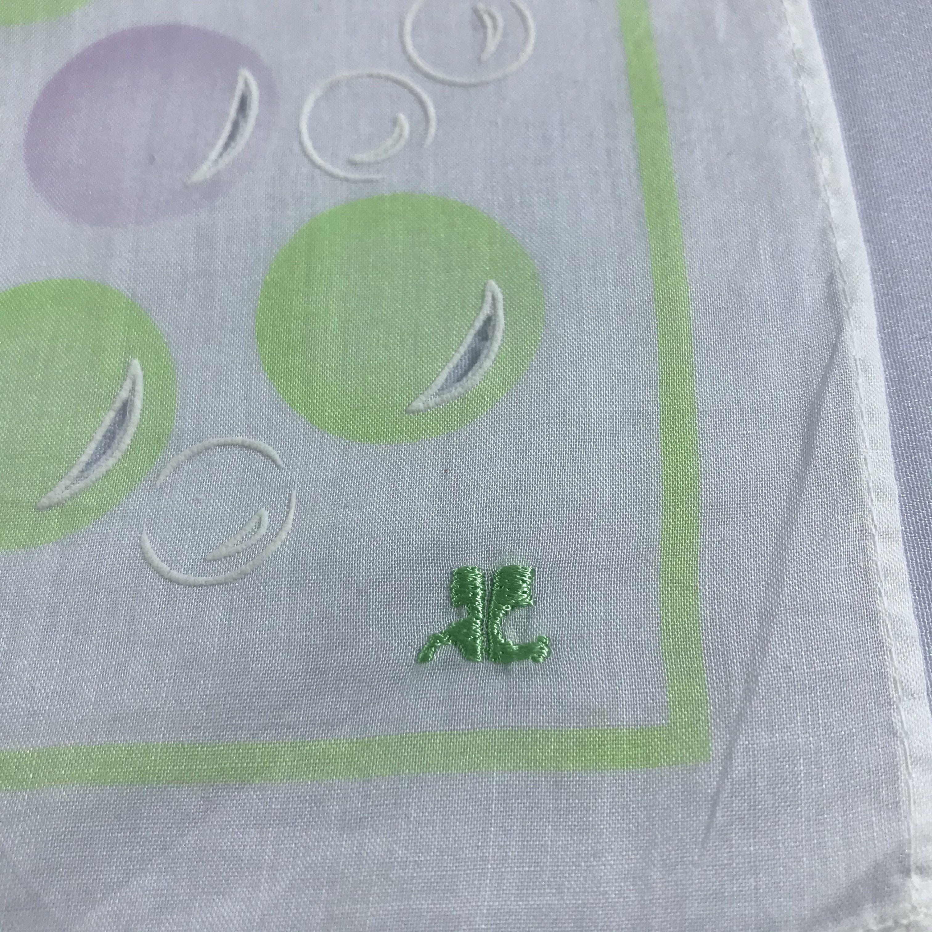 Courreges Courreges Handkerchief Neckerchief Bandana H1160 Size ONE SIZE - 3 Thumbnail
