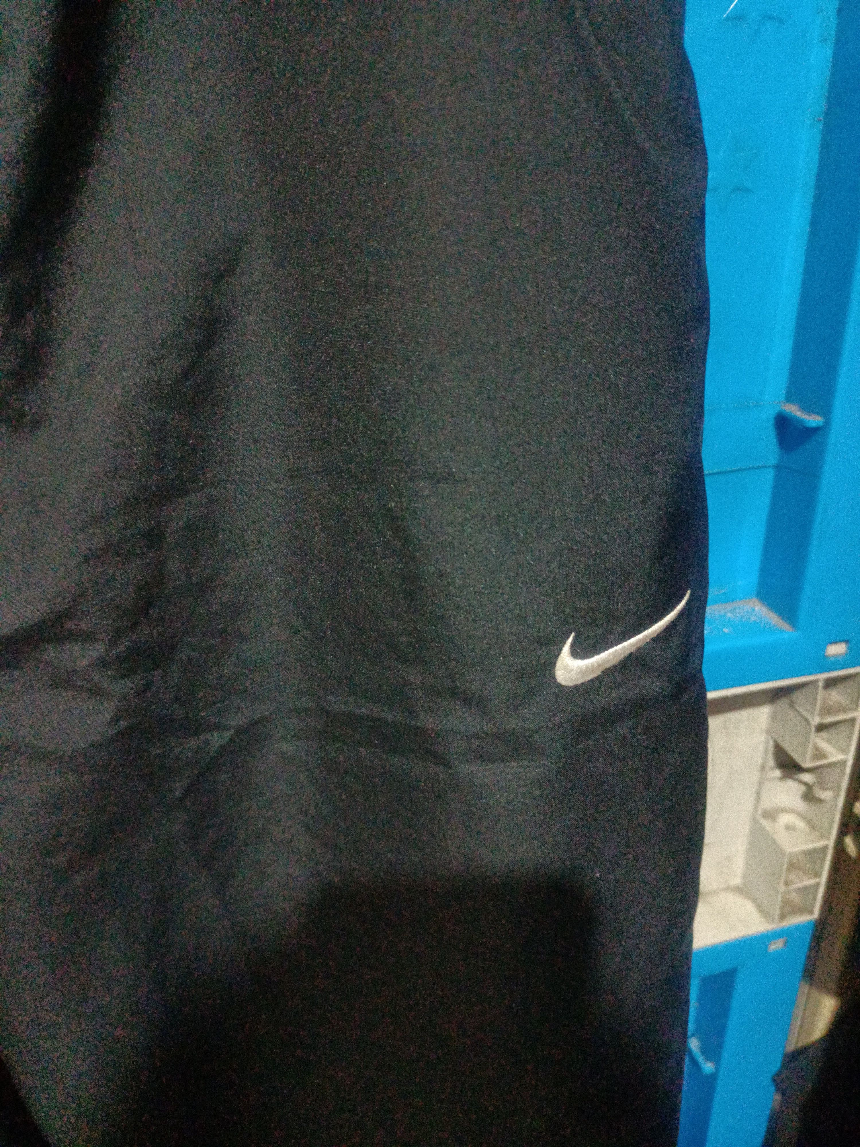 Nike Vintage Nike swoosh embroidered logo windbreaker pants Size US 38 / EU 54 - 3 Thumbnail