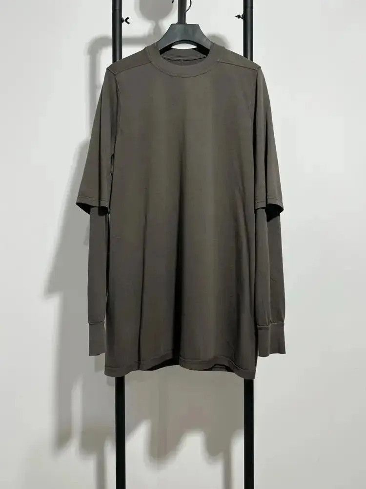 Rick Owens Rick Owens Drkshdw Fake Two Layer L/S Tee-2507 Size US S / EU 44-46 / 1 - 1 Thumbnail
