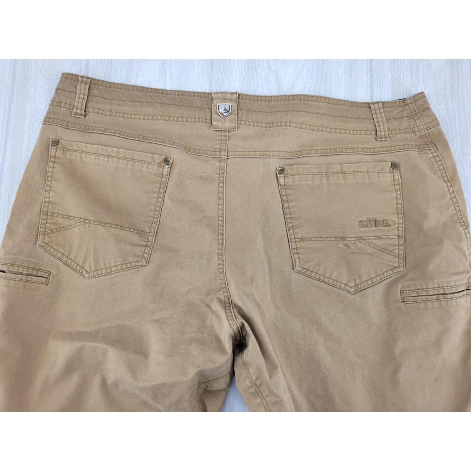 Vintage Kuhl Generatr Hiking Pants Tan 40x30 Brown Size US 40 / EU 56 - 7 Thumbnail