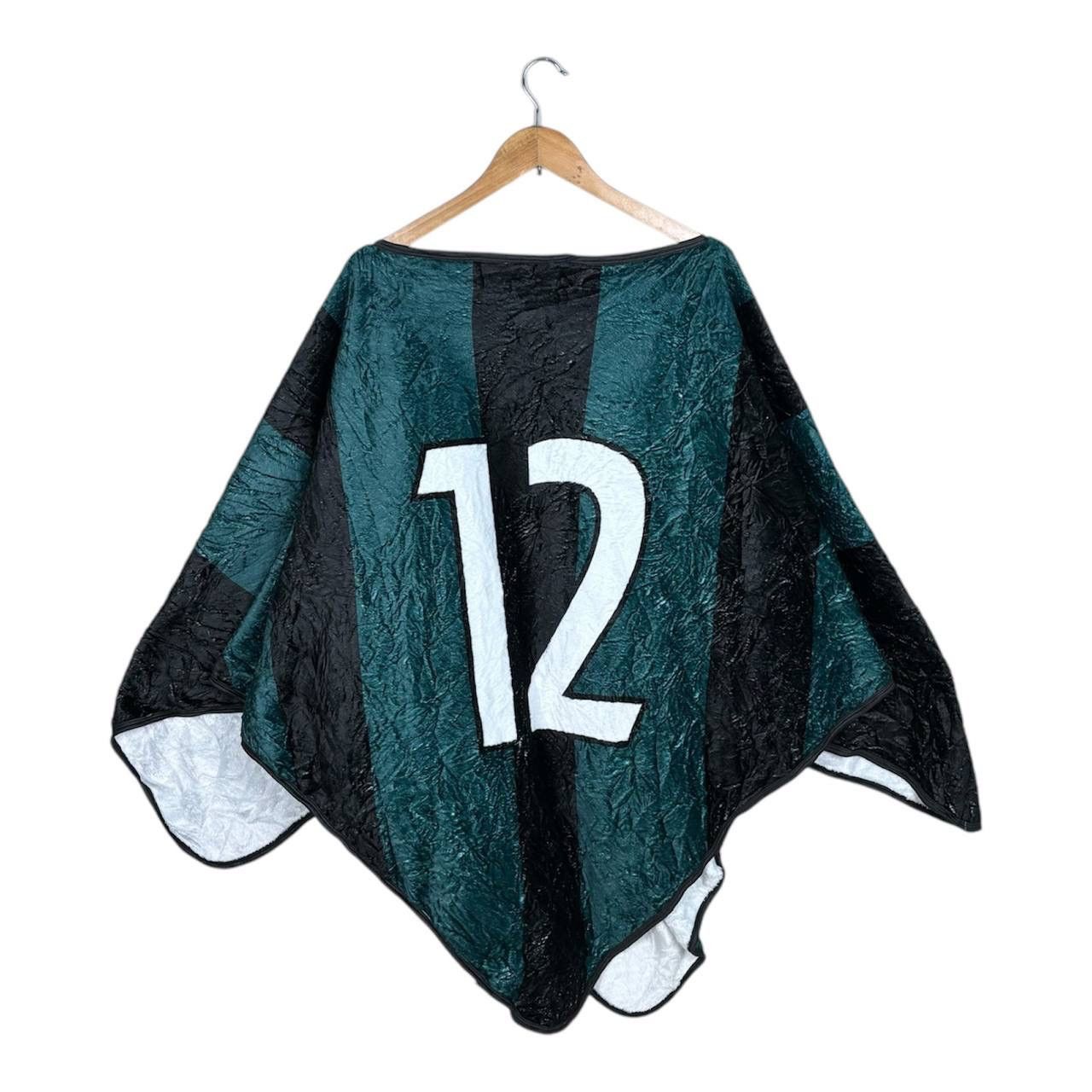 Cloak × Japanese Brand Vintage SC Sagamihara Football Fleece Poncho Cloaks Capes Size US L / EU 52-54 / 3 - 2 Thumbnail