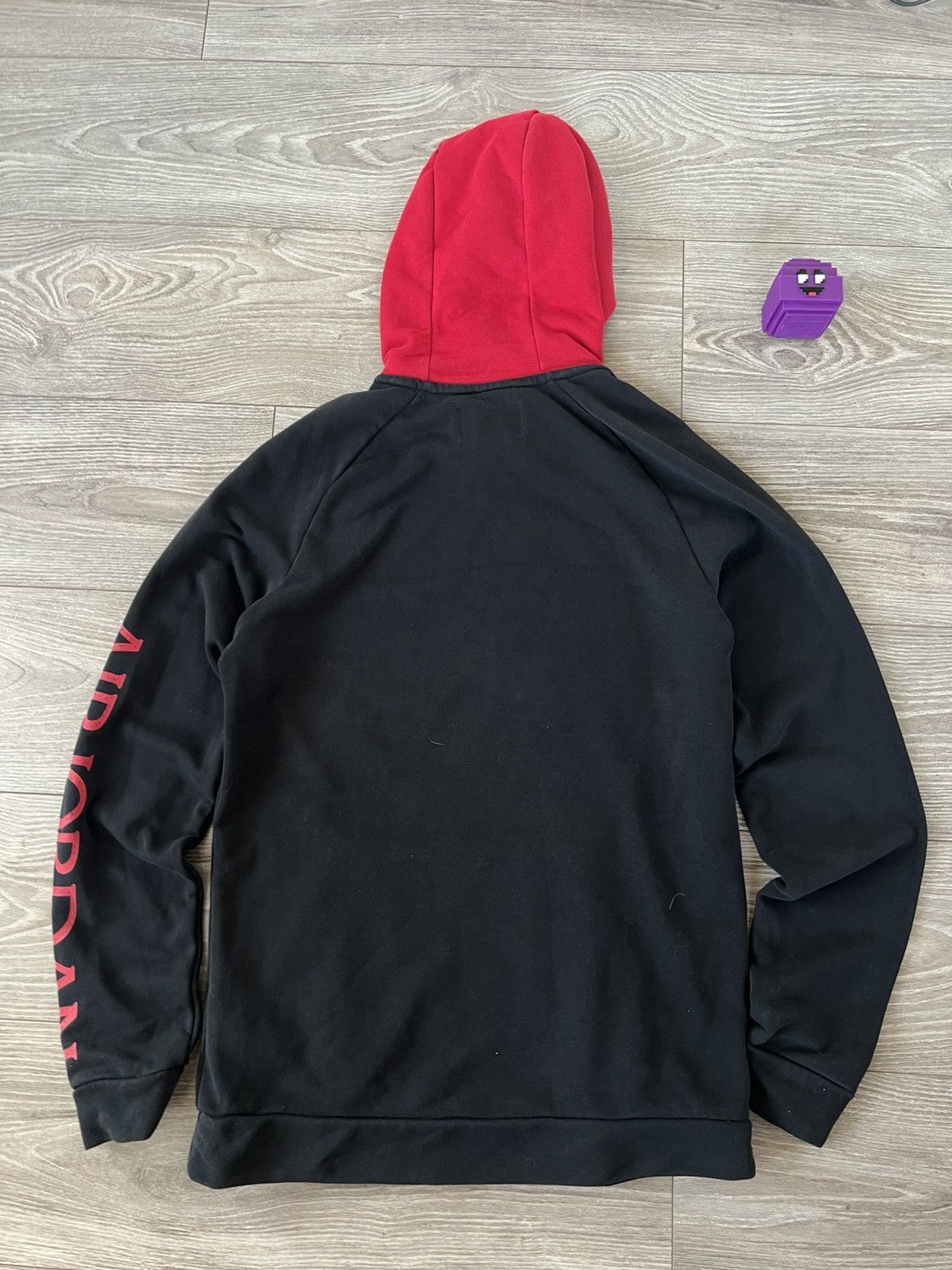 Jordan Brand Nike Air Jordan Jumpman Big Logo Red/Black Drill Y2k Hoodie Size US M / EU 48-50 / 2 - 15 Thumbnail