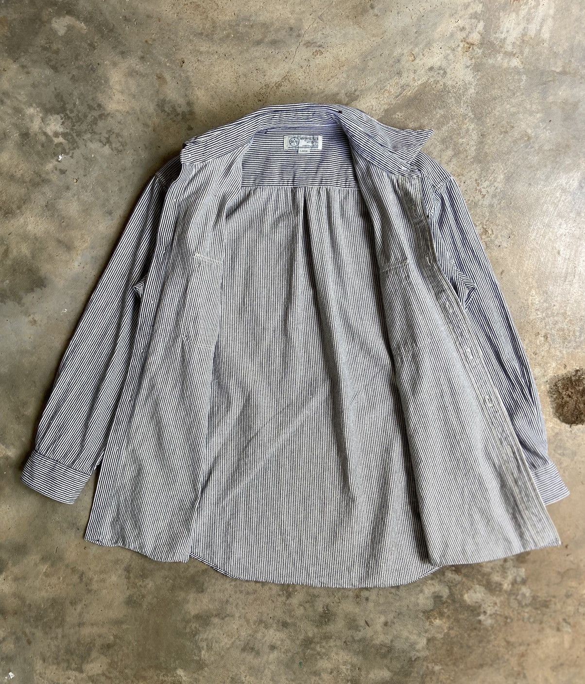 Japanese Brand × Seventh × Vintage Vintage Seventh club hickory shirt Size US M / EU 48-50 / 2 - 4 Thumbnail