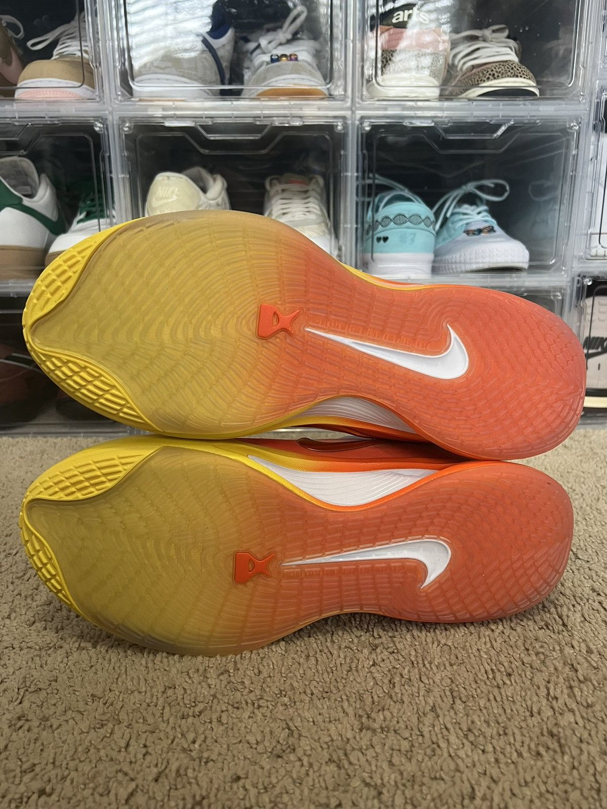 Nike Size US W 13.5/ M 12 A'ja Nike A'ja Wilson A'One Candy Corn Size US 12 / EU 45 - 7 Thumbnail
