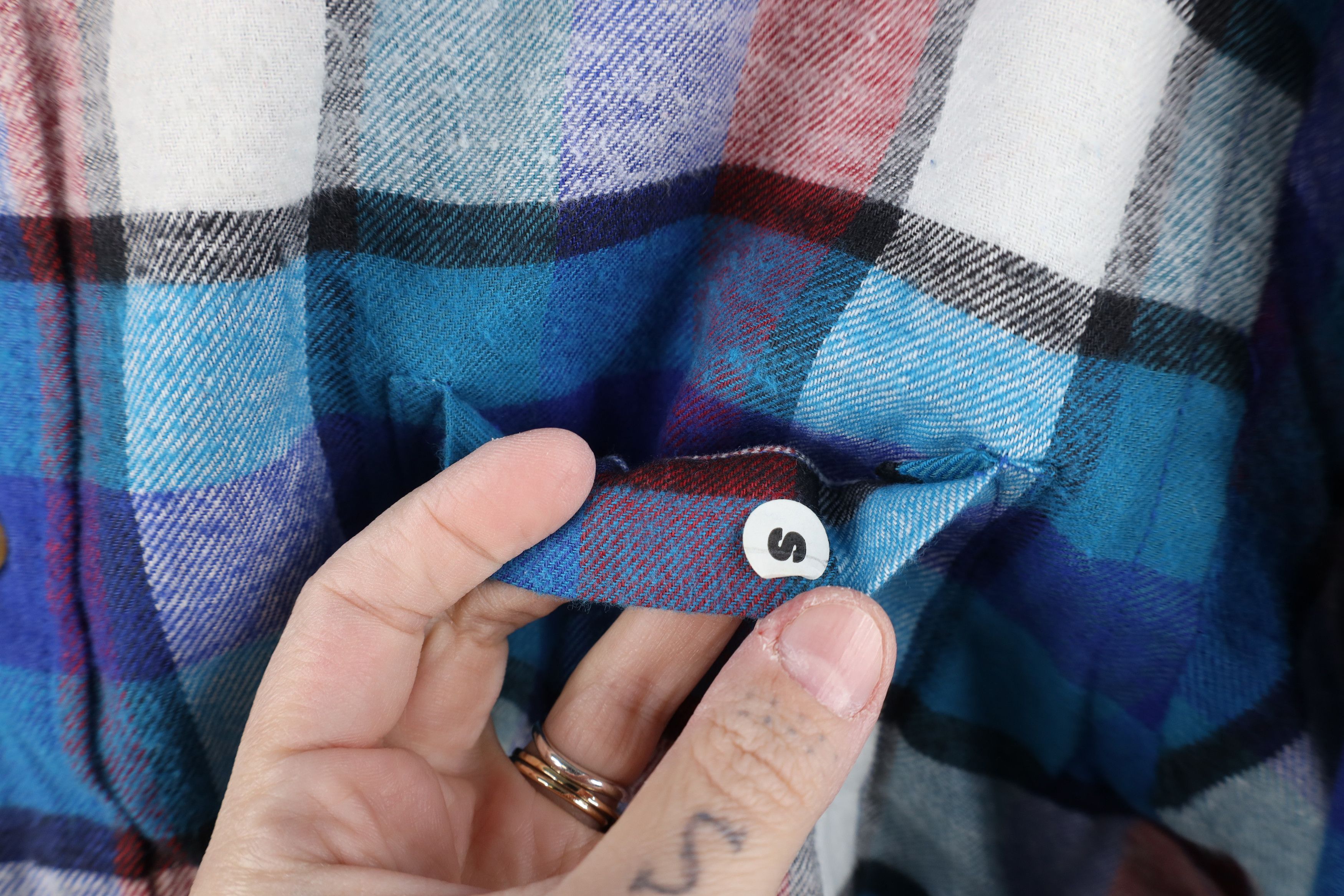Vintage Deadstock Vintage 90s Streetwear Collared Button Shirt Plaid Size US L / EU 52-54 / 3 - 5 Thumbnail
