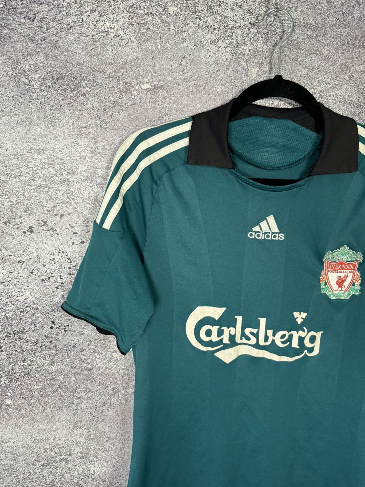 Adidas × Vintage TORRES Vintage Liverpool 2008/09 Third Adidas Soccer Jersey Size US S / EU 44-46 / 1 - 3 Thumbnail
