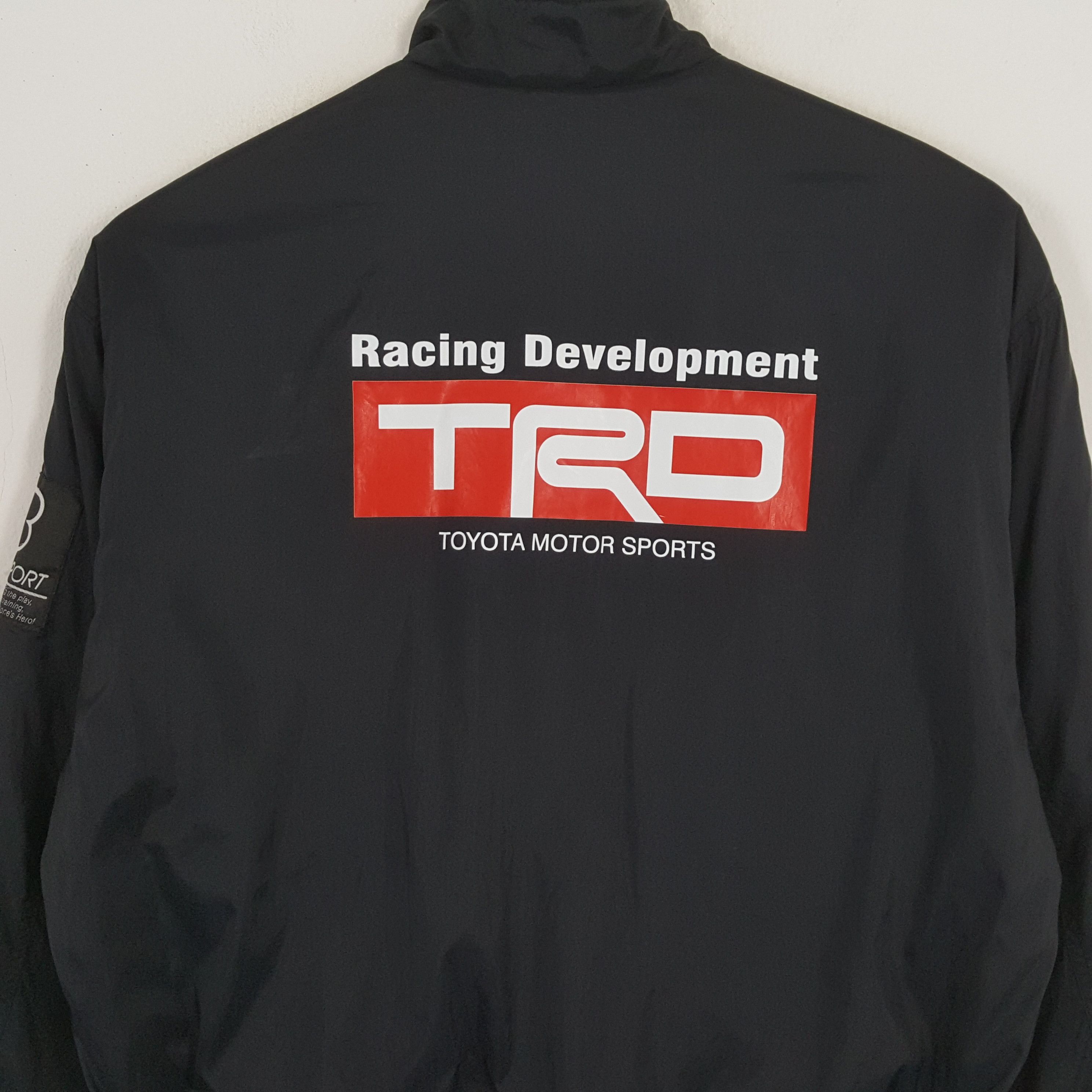 Japanese Brand × Vintage BRIDGESTONE X TRD TOYOTA MOTORSPORTS Custom Art Jacket Size US XL / EU 56 / 4 - 2 Thumbnail