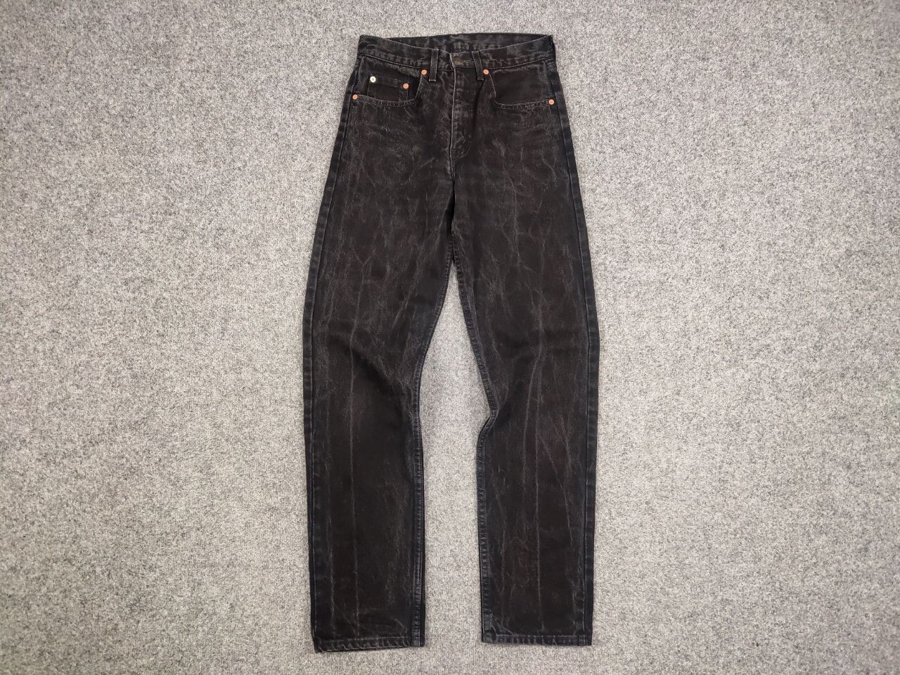 Levi's Vintage 90's Levis 615 fit Guide Faded Black Denim Jeans Size US 30 / EU 46 - 9 Thumbnail