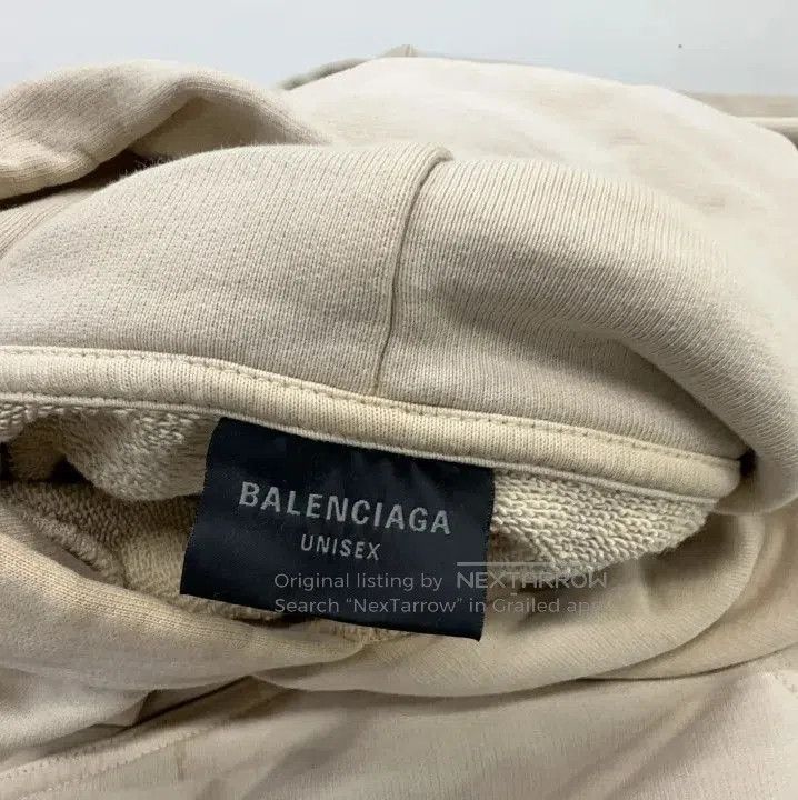 Balenciaga Balenciaga Logo Print Hooded Sweatshirt for Men. Size US M / EU 48-50 / 2 - 1 Thumbnail