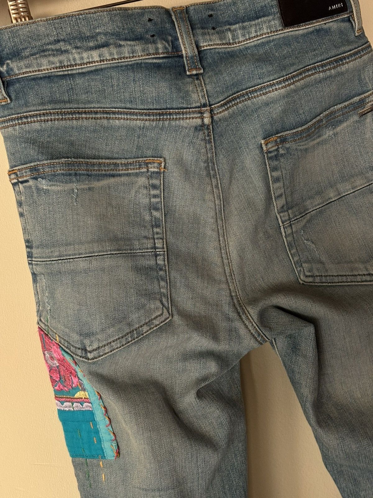 Amiri Amiri Embroidered Denim Size US 29 - 10 Thumbnail