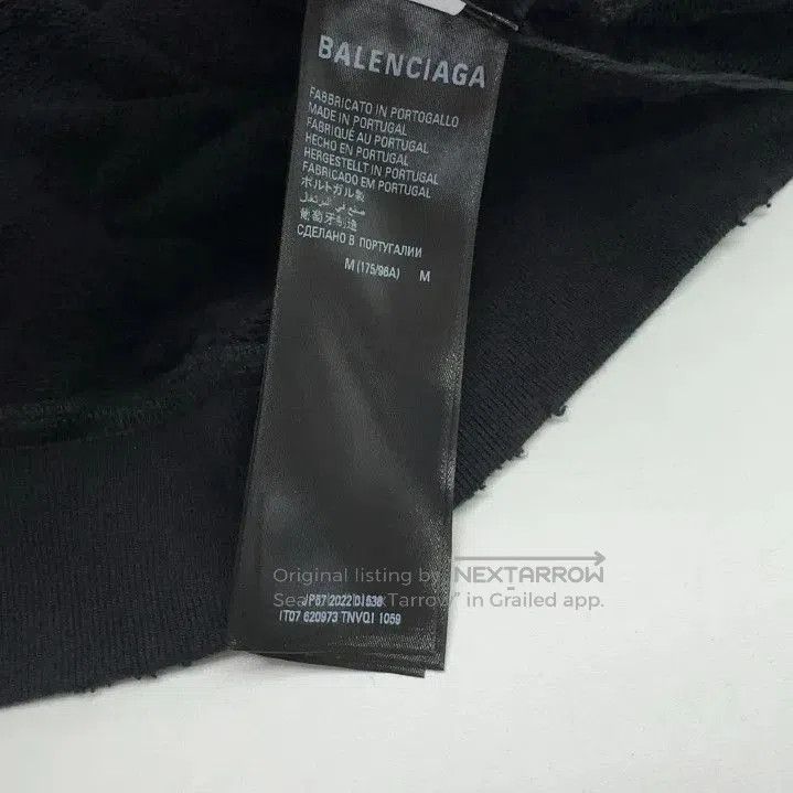 Balenciaga Balenciaga Hand Drawn Logo Hoodie for Men. Size US M / EU 48-50 / 2 - 4 Thumbnail