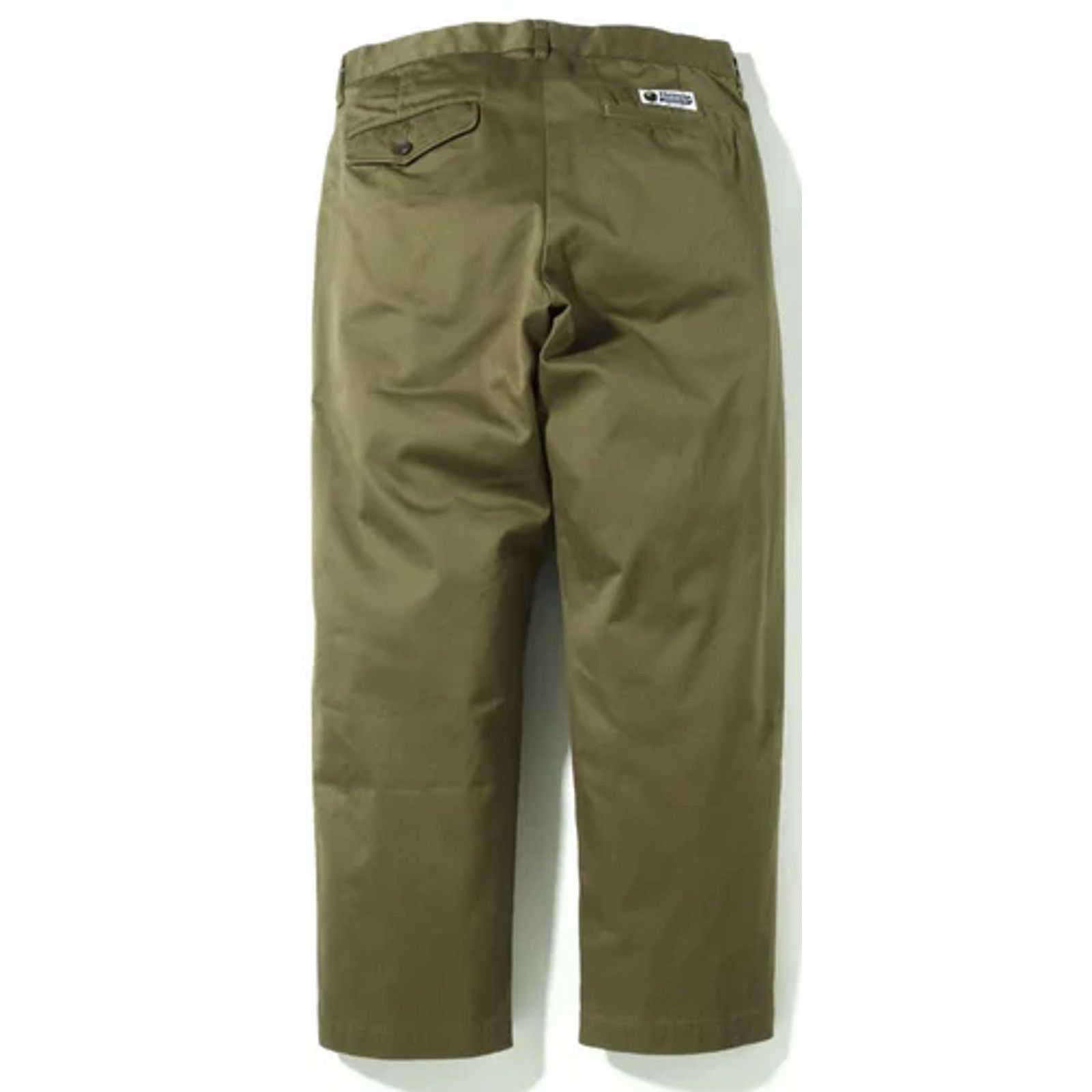 Bape Bape One Pont Loose Fit Dark Olive Chino Pants Size Medium Size US 31 - 2 Thumbnail