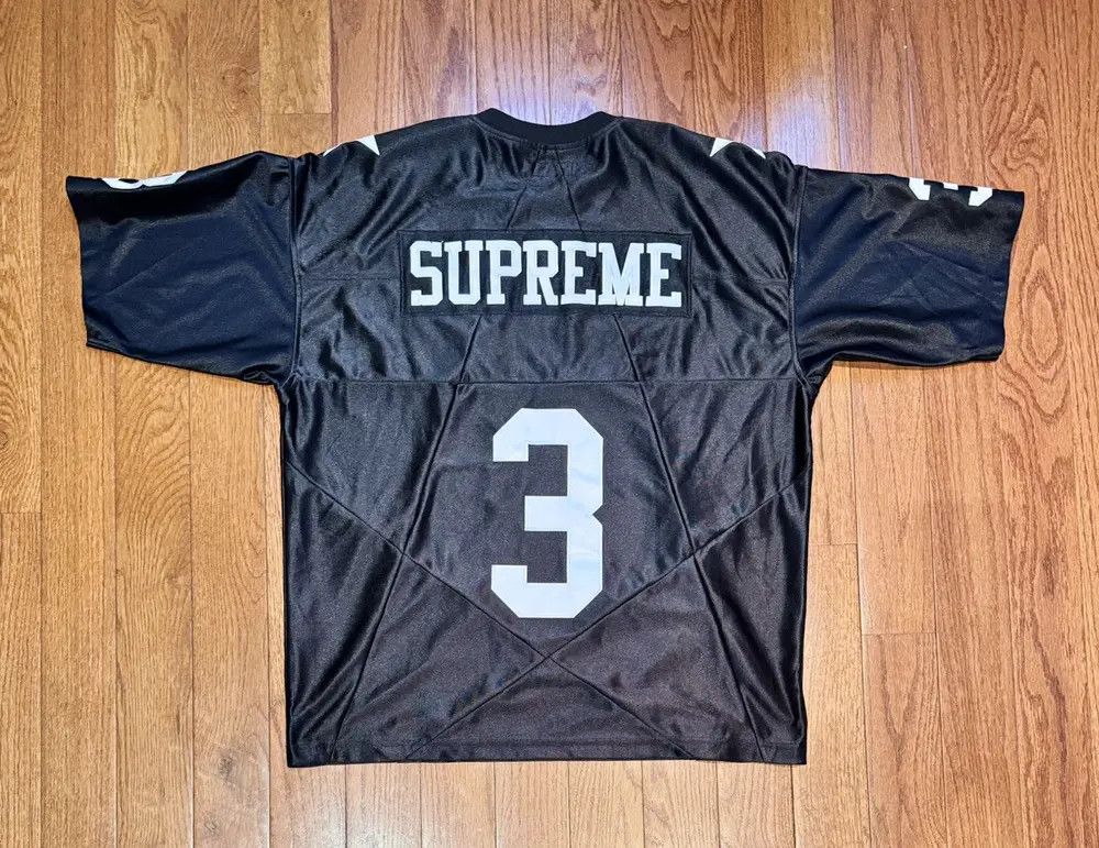 piro様用Supreme Star Football Jersey Black piro様用Supreme Star Football Jersey Black Supreme Star Football