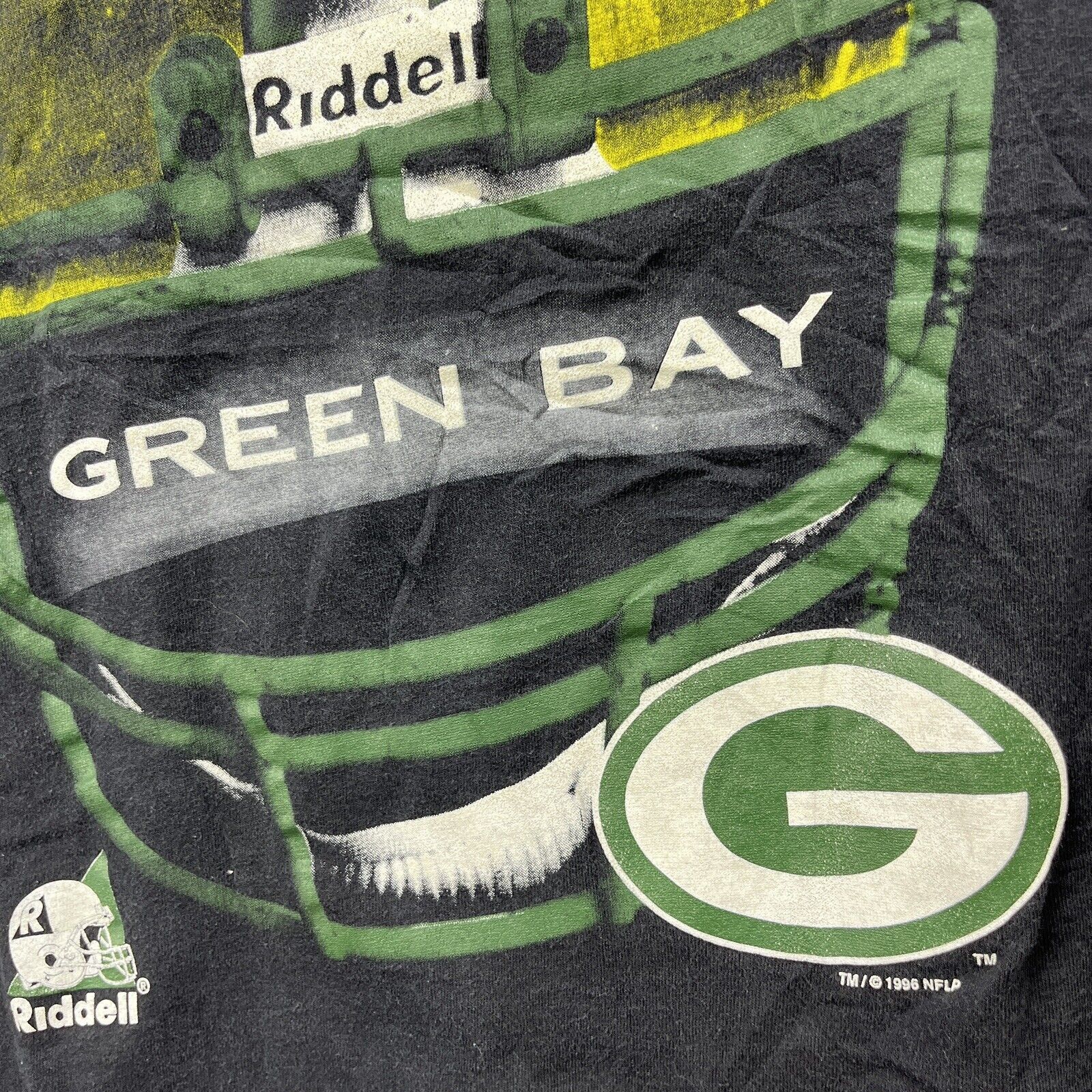 Vintage Vintage Green Bay Packers T-shirt Size L Ridell Tag 90’s USA Size US L / EU 52-54 / 3 - 4 Thumbnail