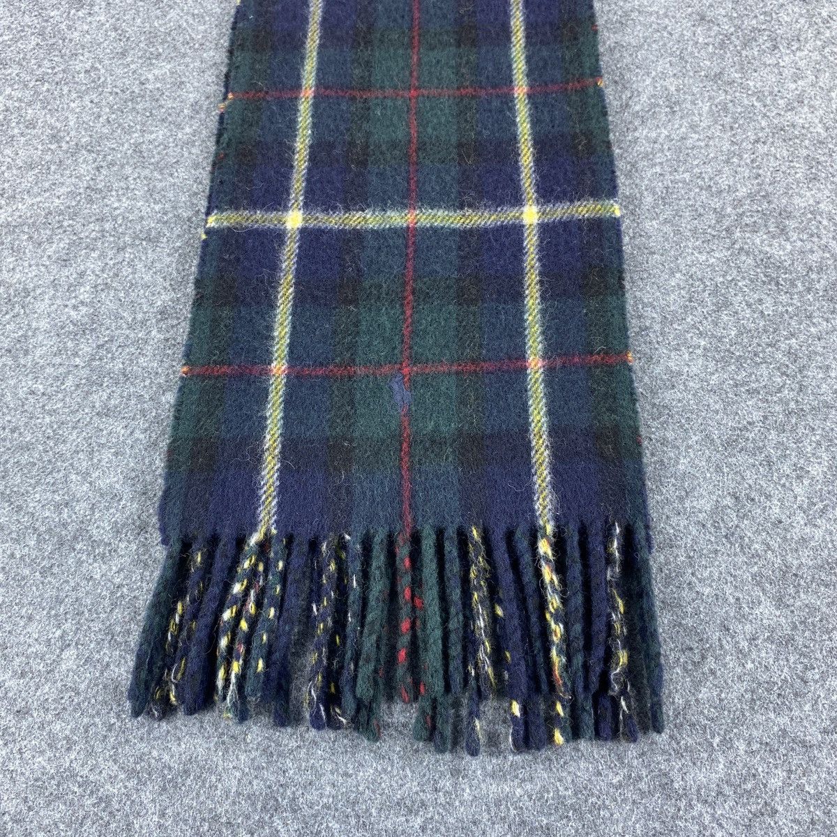 Polo Ralph Lauren × Vintage Polo Ralph Lauren Scarf # Muffler # Neckwear # D641 Size ONE SIZE - 5 Thumbnail