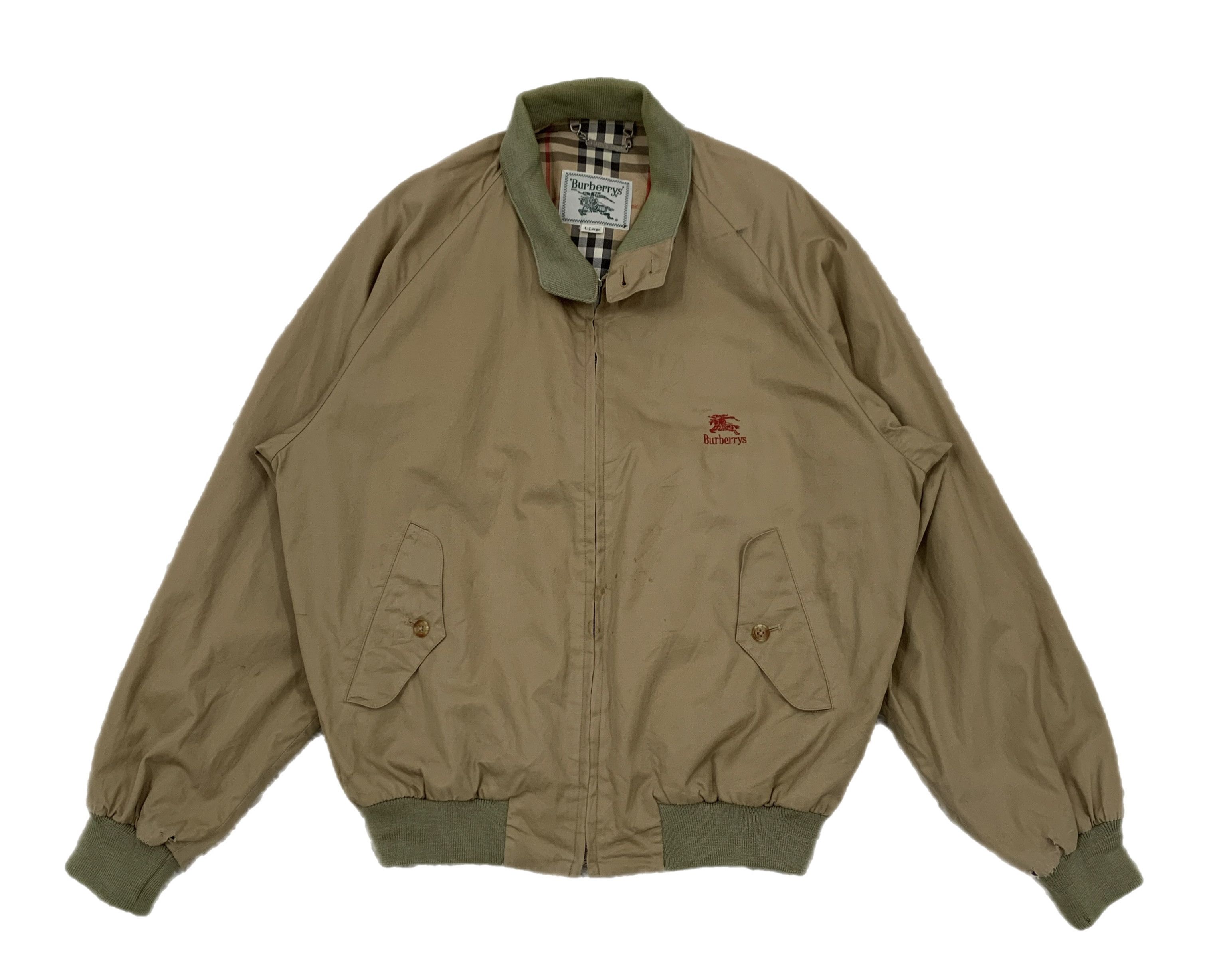 Burberry Vtg Burberrys Nova Checked Inner Jacket Harrington Style Size US L / EU 52-54 / 3 - 2 Thumbnail