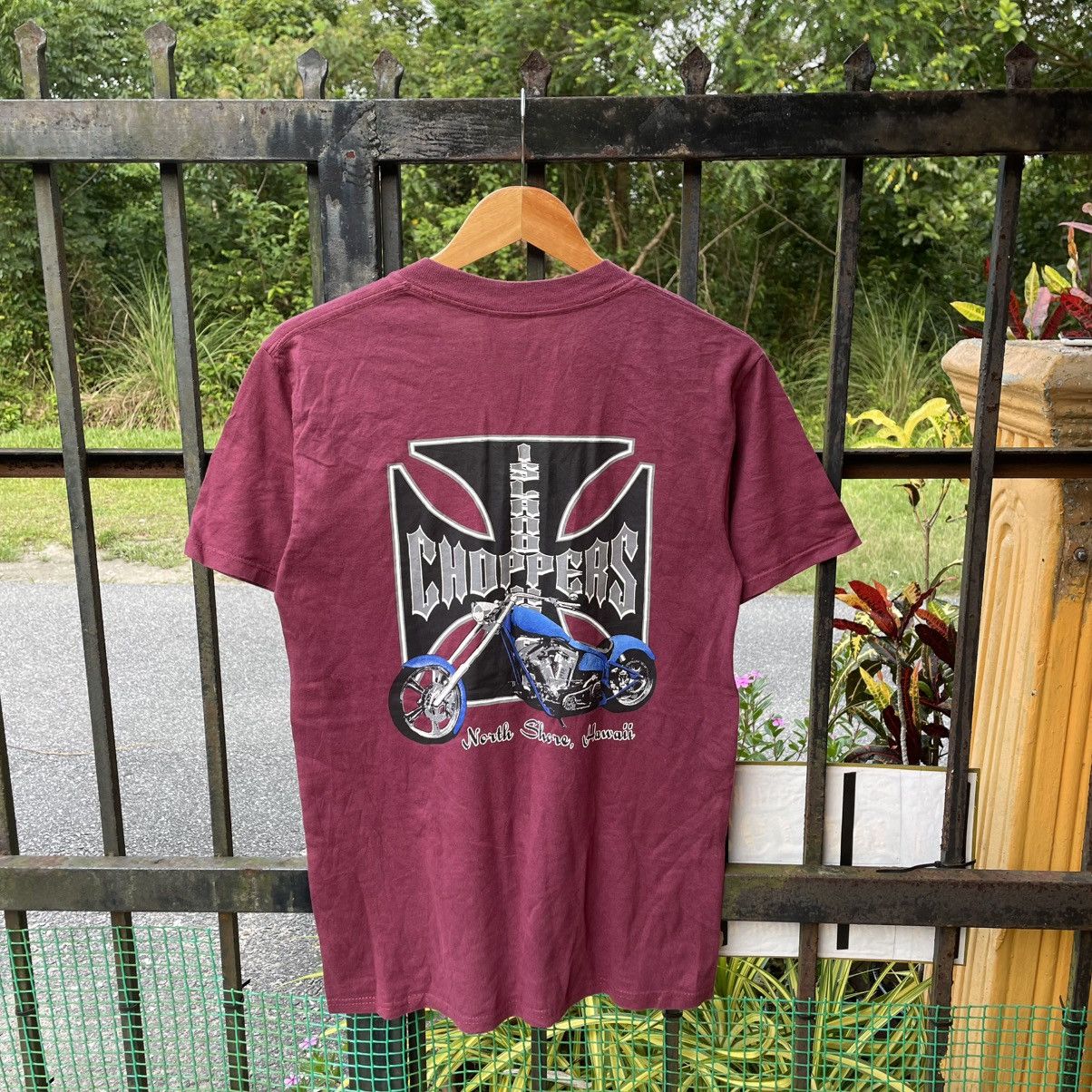 Other 🔥Vintage Y2K North Shore Hawaii Big Cross Bike Chopper Tee Size US S / EU 44-46 / 1 - 1 Thumbnail