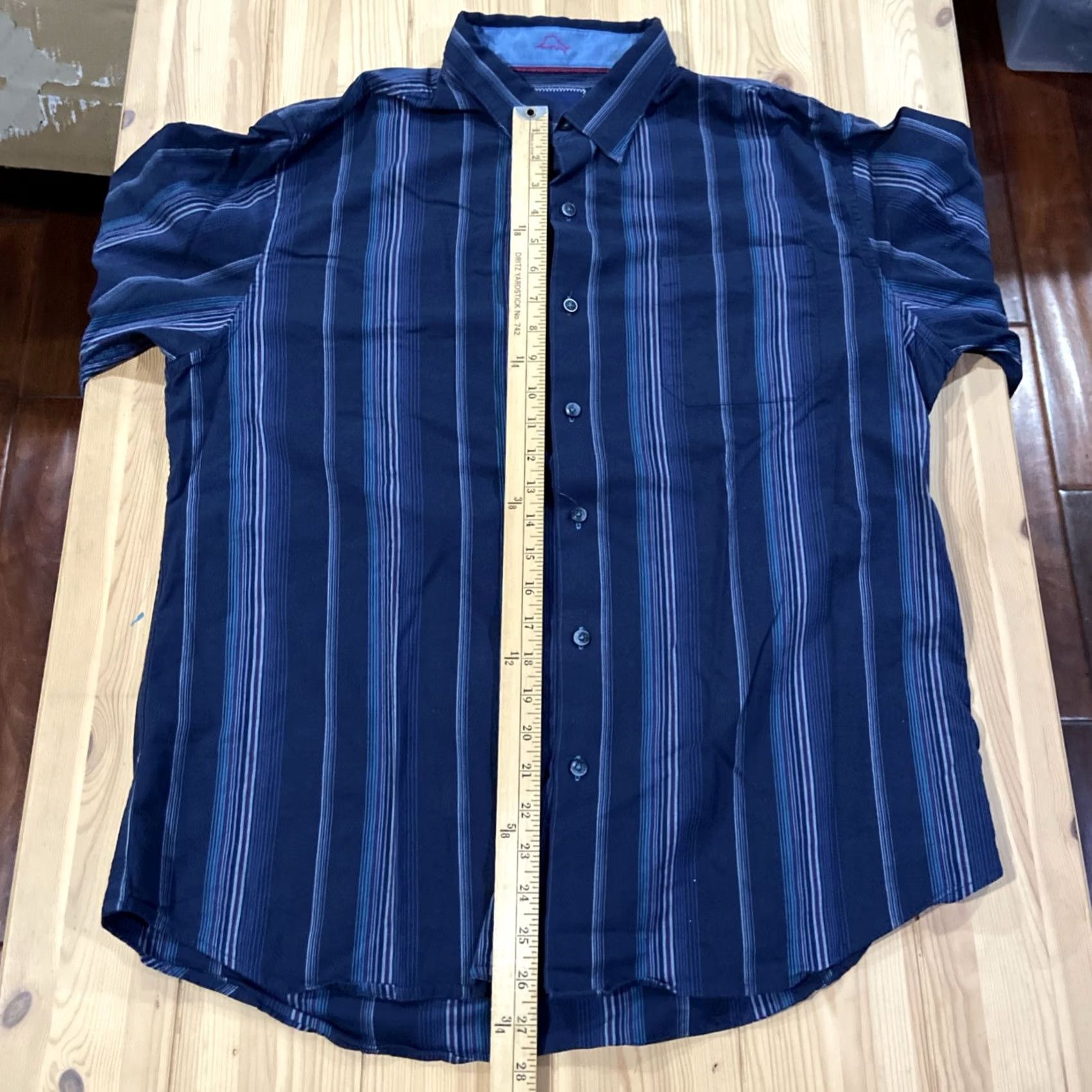 Tommy Bahama Tommy Bahama Button-Up Shirt L Regular Classic Hawaiian Blue Cotton Silk Spandex Size US L / EU 52-54 / 3 - 5 Thumbnail