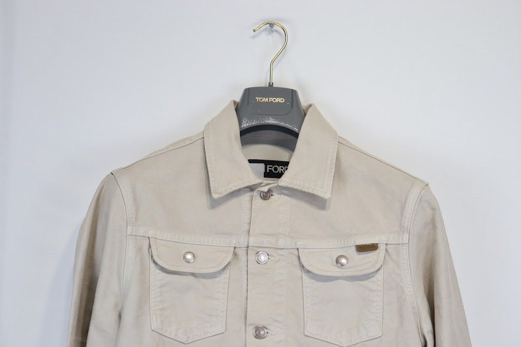 Tom Ford o1rshd1 Jacket in Stone Color Size US S / EU 44-46 / 1 - 4 Thumbnail