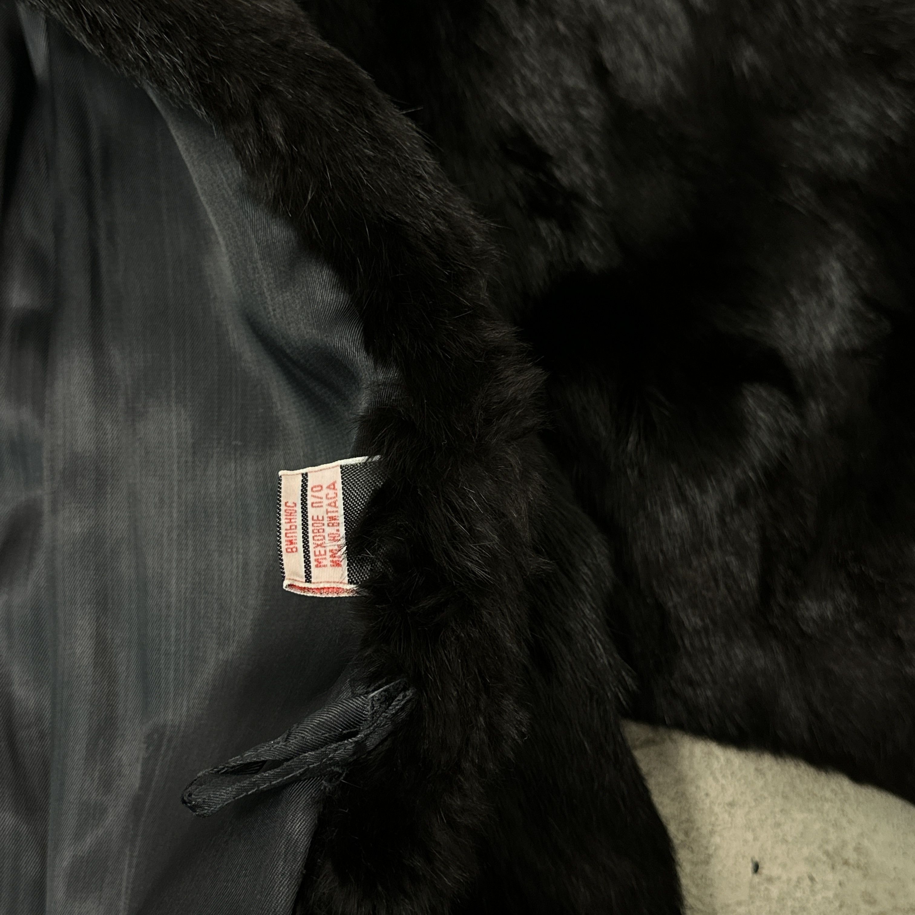 Vintage Vintage Old Money Oversized Chocolate Brown Rabbit Fur 80s Size XL / US 12-14 / IT 48-50 - 11 Thumbnail
