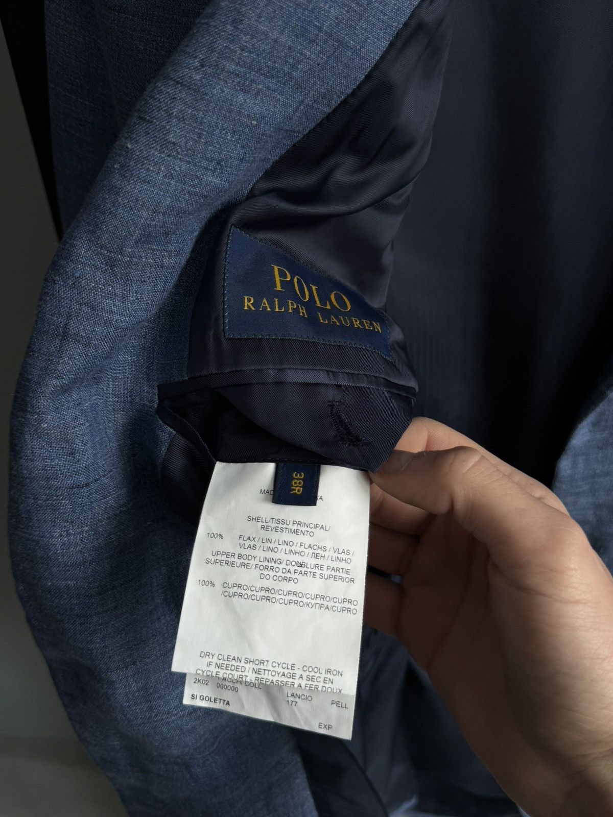 Polo Ralph Lauren Polo Ralph Lauren Linen Blazer Size 38R - 18 Thumbnail