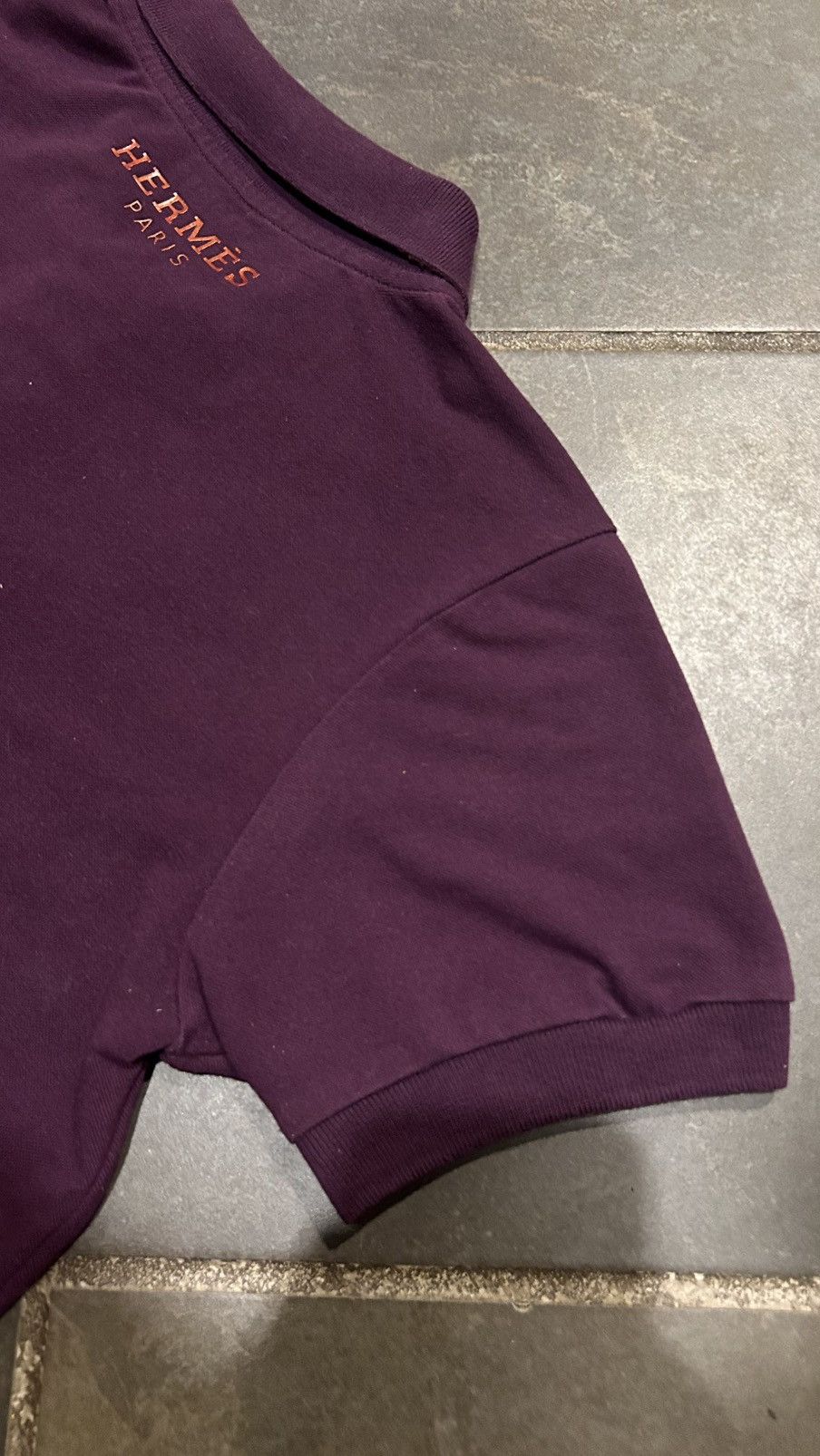 Hermes Hermes purple polo designer Size US M / EU 48-50 / 2 - 6 Thumbnail