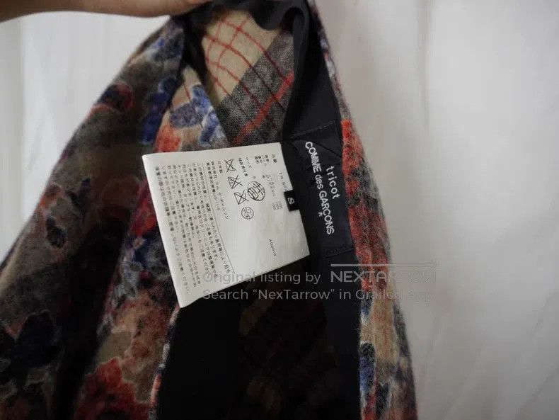 Comme des Garcons Comme Des Garcons size S Floral Layered Wrap Skirt Size 23" - 7 Thumbnail