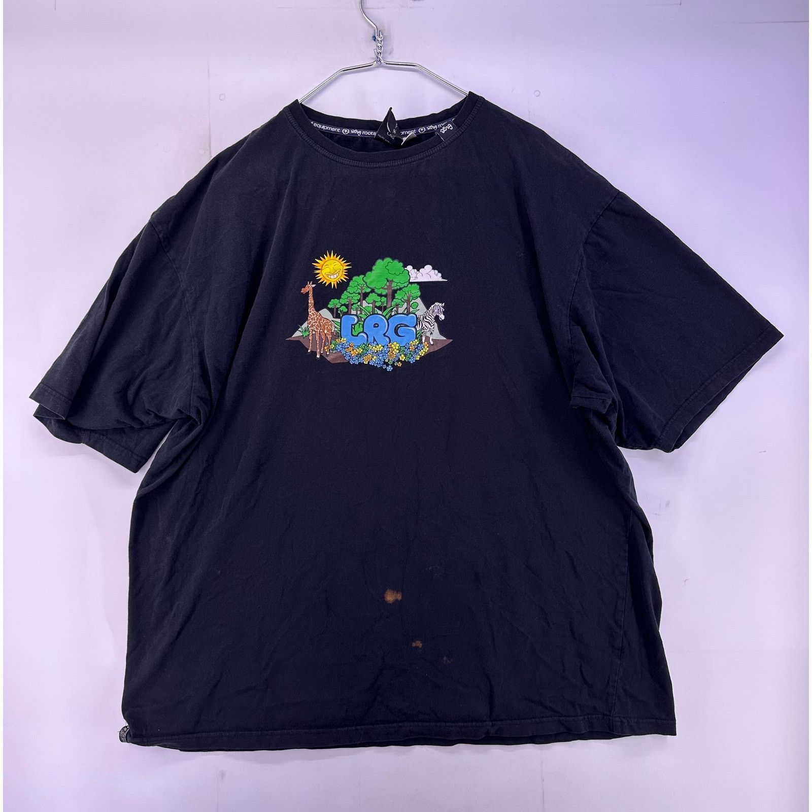 LRG LRG Zoo Print Black Tshirt Size 4XL Size US XXL / EU 58 / 5 - 1 Thumbnail