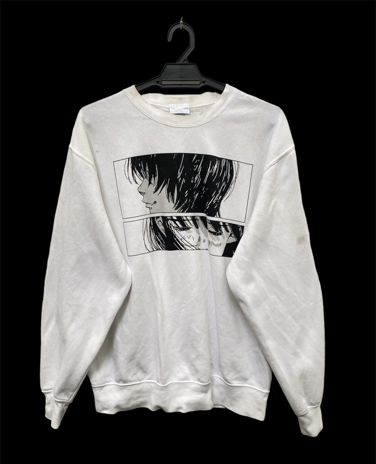Anime ANIME COMIC JAPANESE DEEP SEA GIRL WHITE SWEATSHIRT Size US L / EU 52-54 / 3 - 1 Thumbnail