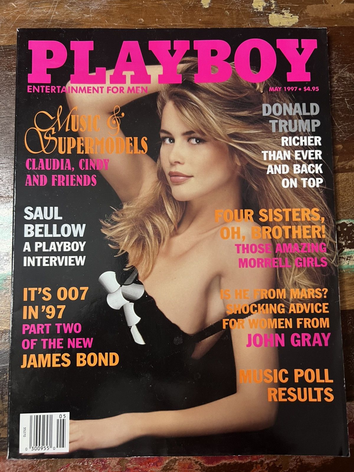 Vintage PLAYBOY Magazine - May 1997 - Claudia Schiffer Size ONE SIZE - 1 Thumbnail