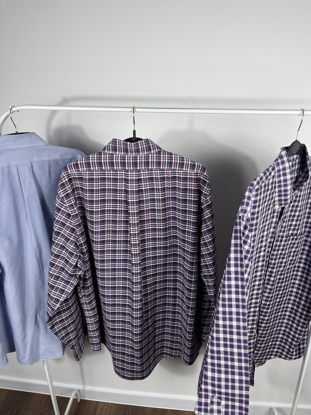 Brooks Brothers Brooks Brothers Button Down Shirt Set of 3 Plaid Striped XL Size US XL / EU 56 / 4 - 15 Thumbnail
