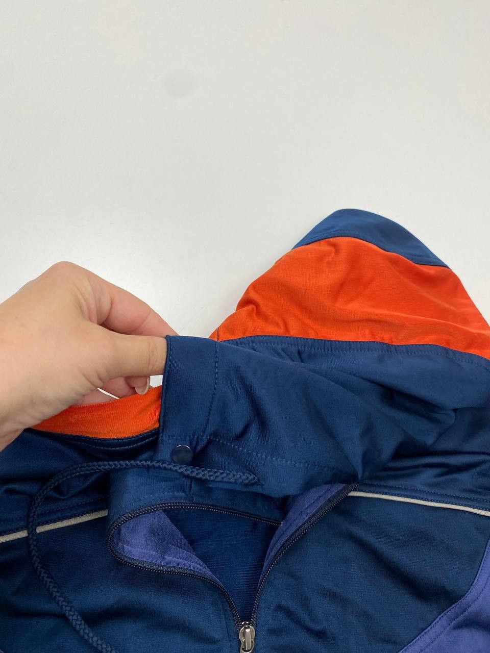 Lotto Sport Lotto Men’s Blue-Orange L Vintage Sports Jacket 90s Italy Size US L / EU 52-54 / 3 - 10 Thumbnail