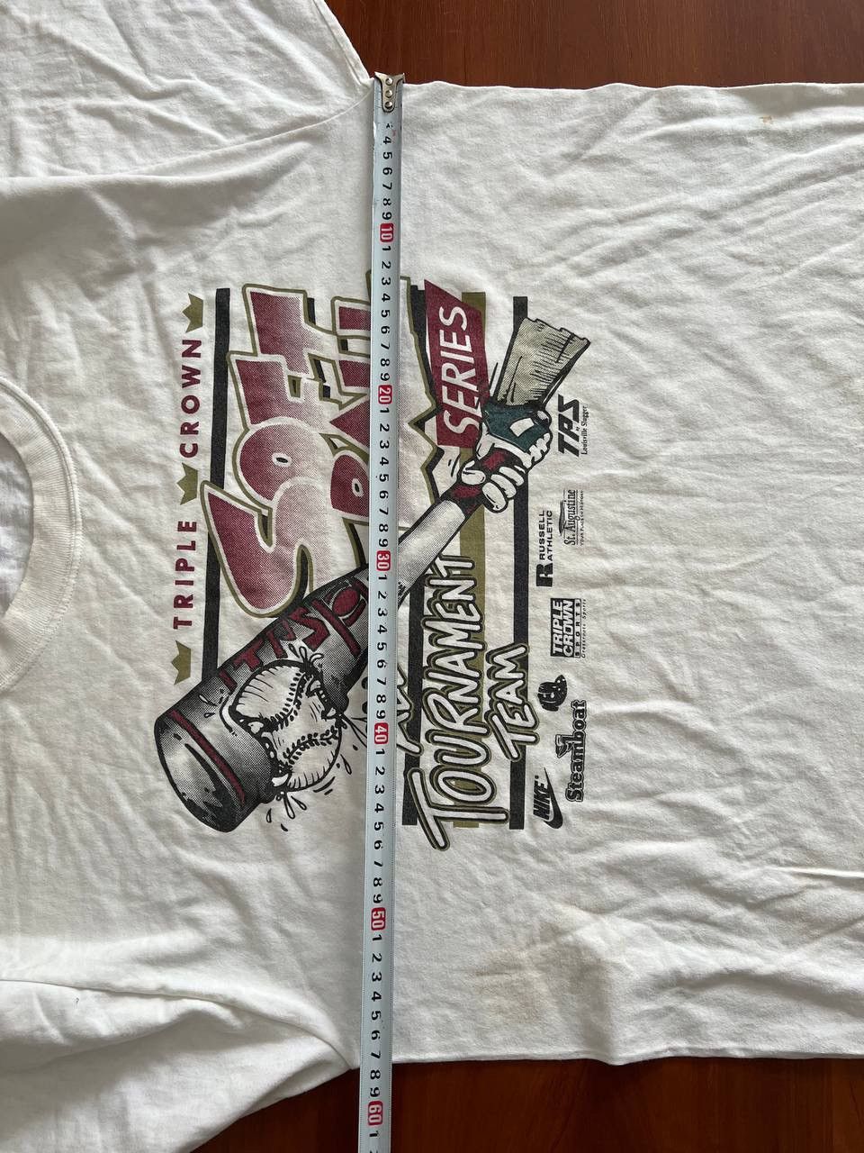 Russell Athletic TRIPLE CROWN SOFT BALL SERIES ALL TOURNAMENT TEAM T SHIRT XL Size US XL / EU 56 / 4 - 23 Thumbnail