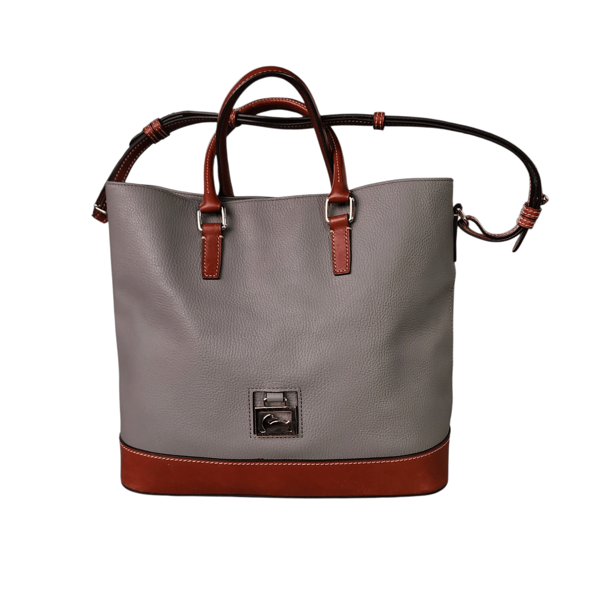Dooney & Bourke Dooney & Bourke Chelsea Pebble Grain Leather Shopper Tote Size ONE SIZE - 1 Thumbnail
