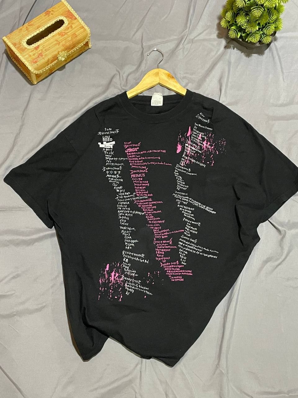 Anvil Vintage '04 Fuji Rock Festival Lou Reed Libertines Jet Size US XL / EU 56 / 4 - 1 Thumbnail
