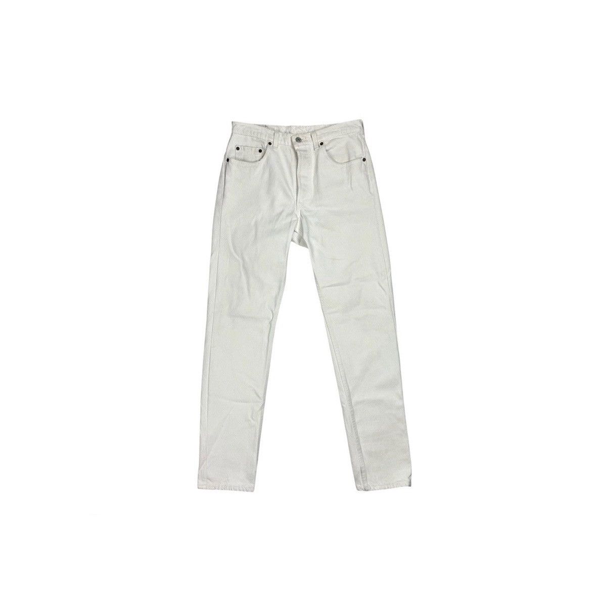Levi's VINTAGE LEVI'S WHITE 501 DENIM Size US 30 / EU 46 - 1 Thumbnail