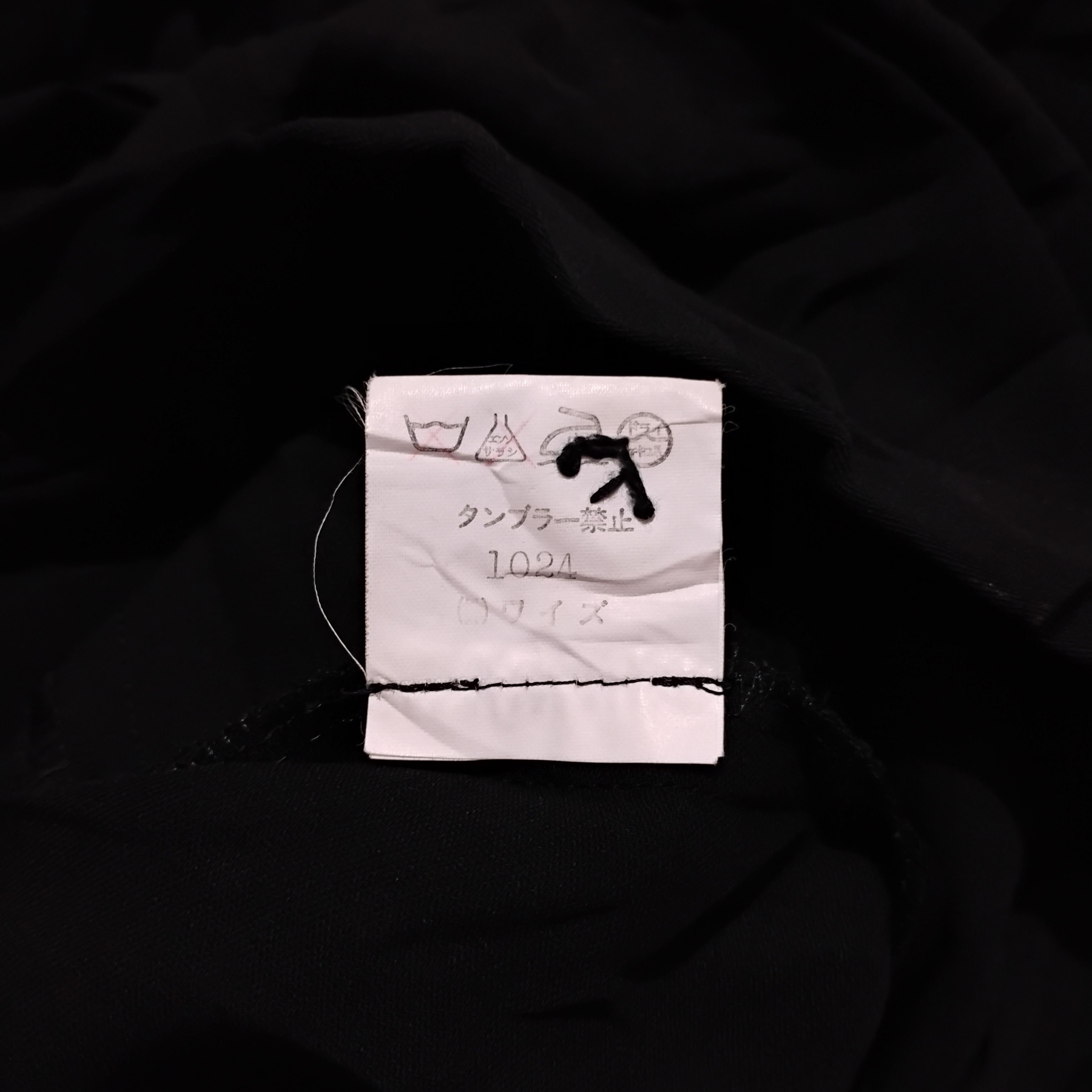 Y's Y's Yohji Yamamoto Vintage Nice Design Black Skirts Size 26" / US 2 / IT 38 - 13 Thumbnail