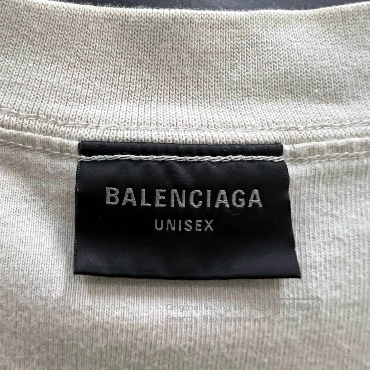 Balenciaga balenciaga xxxl embroidered logo short sleeve shirt. Size US XXL / EU 58 / 5 - 5 Thumbnail