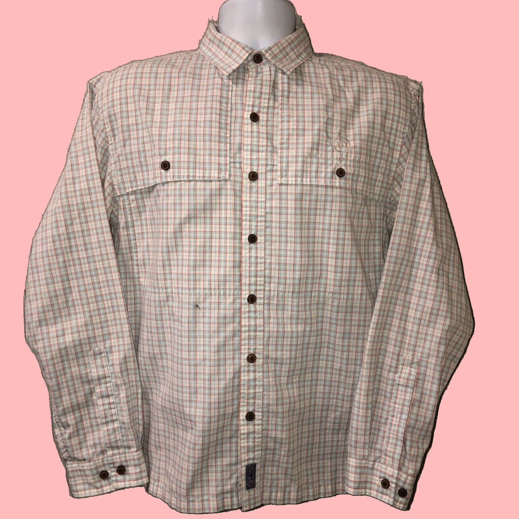 Patagonia Soft Flannel Plaid Design Classic Fit Button Front Shirt for Men in Small Size Size US L / EU 52-54 / 3 - 1 Thumbnail