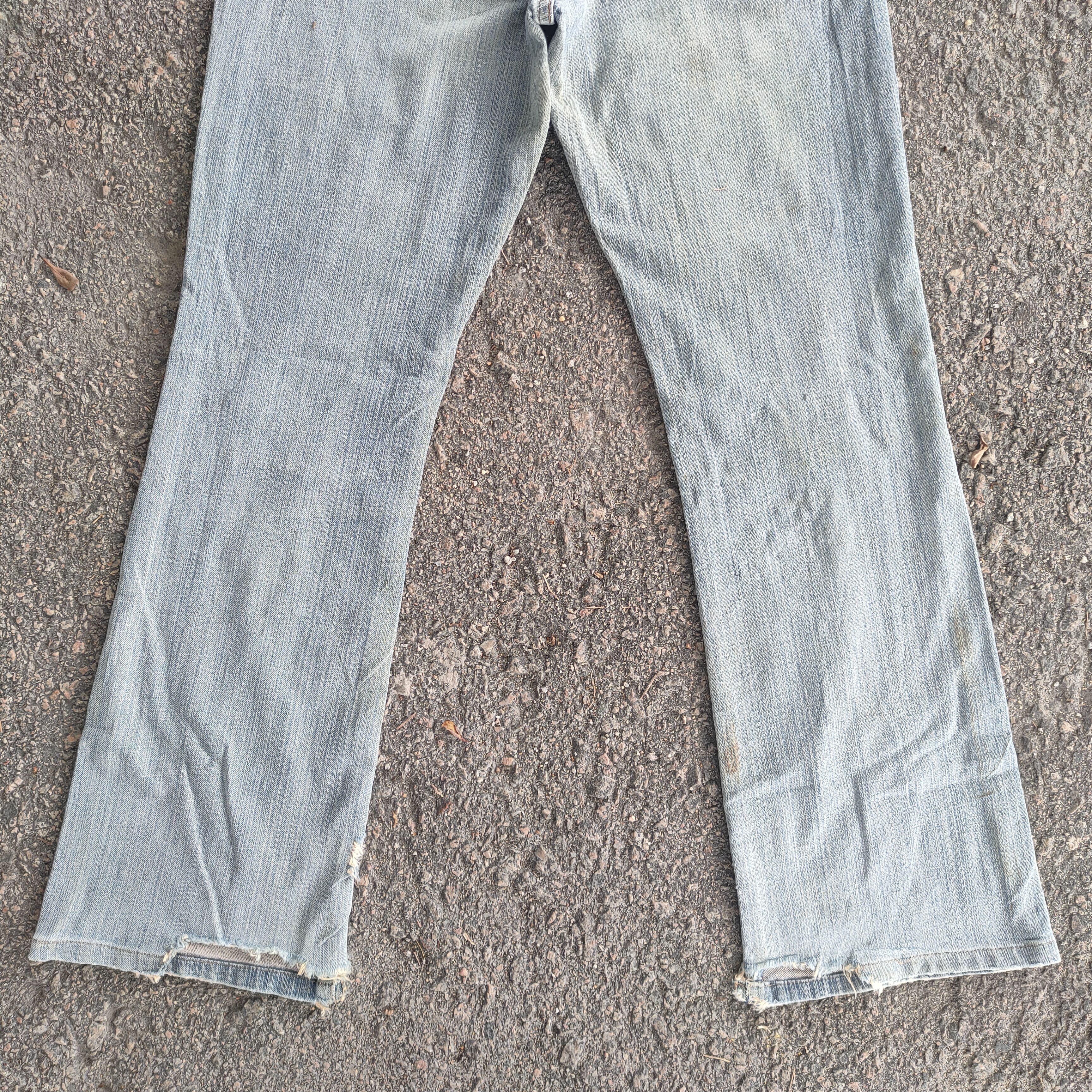 Wrangler FLARE VINTAGE WRANGLER FADED JEANS DENIM PANTS Size US 30 / EU 46 - 9 Thumbnail