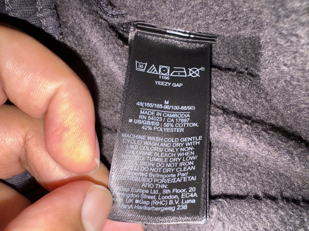 Balenciaga × Gap × Kanye West Yeezy Gap Sweatpants Dark Grey Size Medium Size US 32 / EU 48 - 7 Thumbnail
