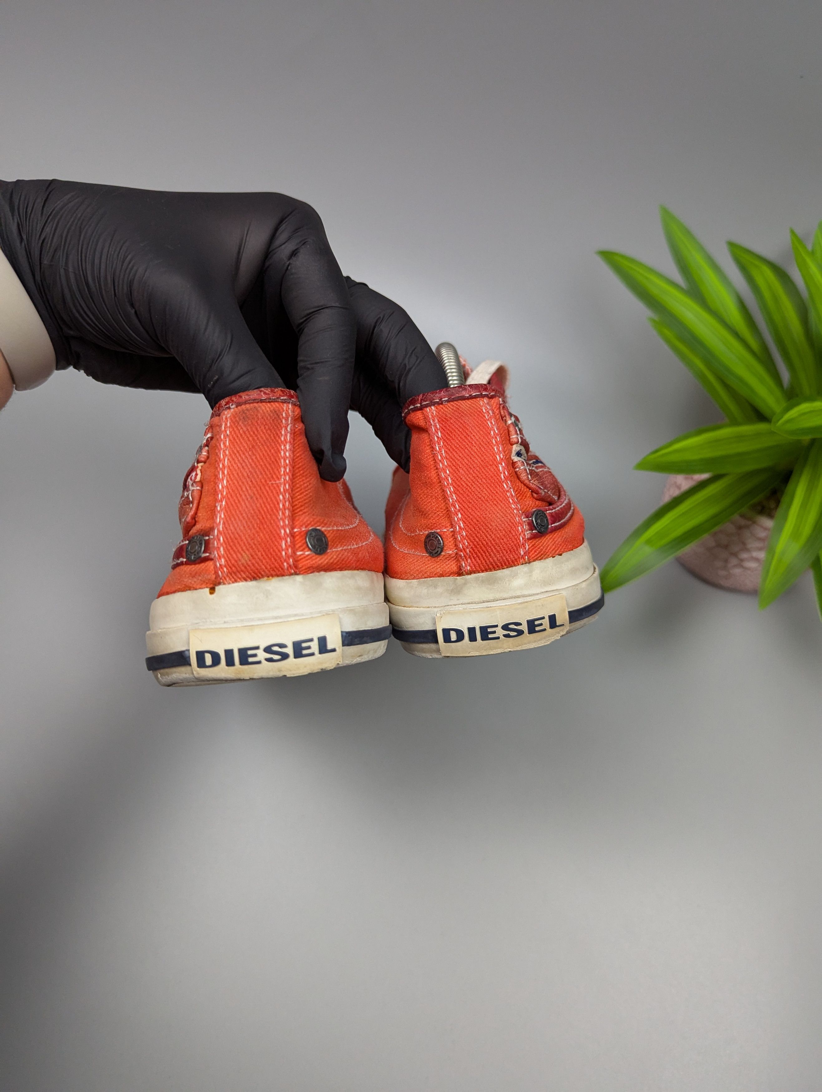 Diesel Diesel Exposure Low I Vintage Men's Low Y2k Casual Sneakers Size US 9 / EU 42 - 8 Thumbnail