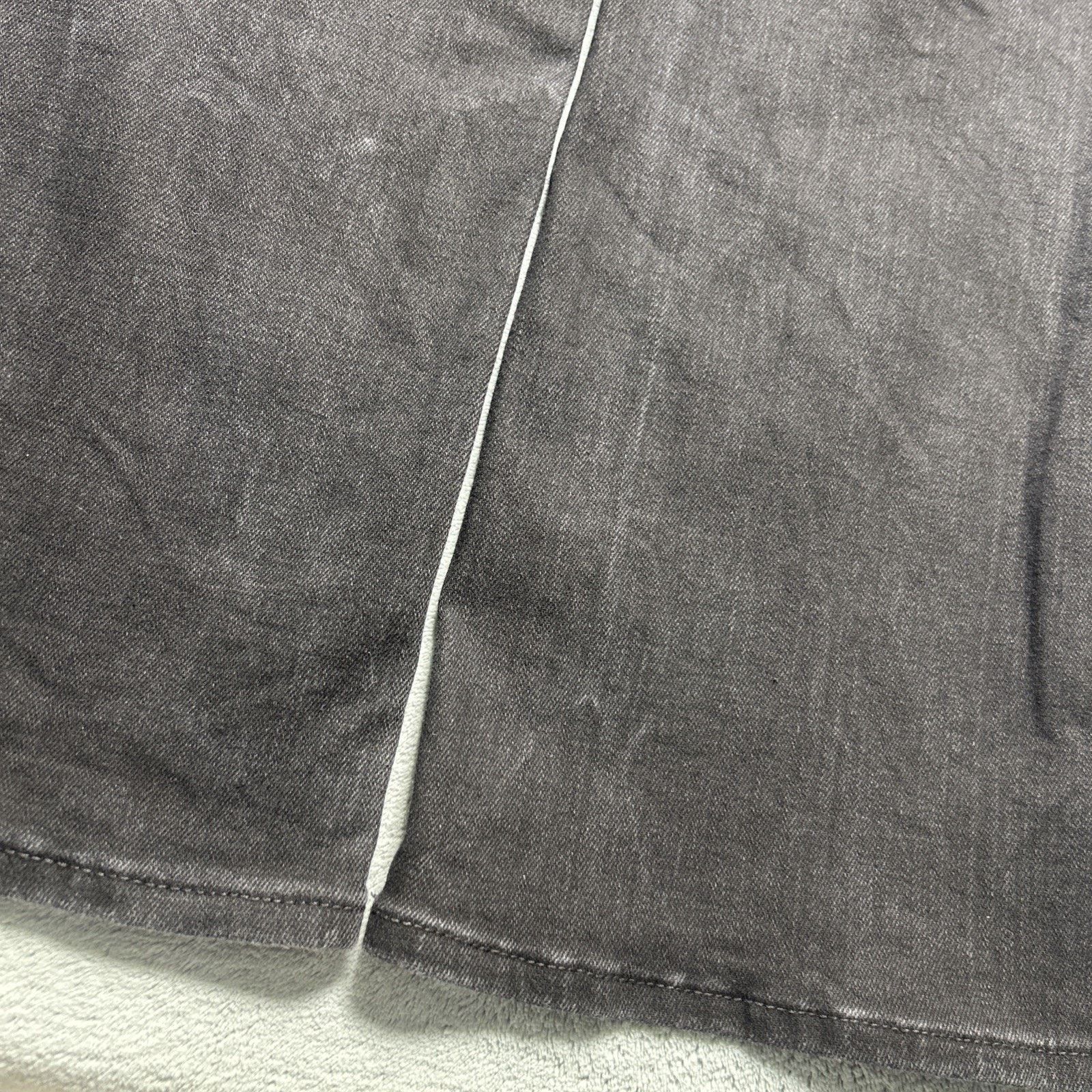 Madewell Beyond Baggy Jeans Womens 31 34x27 Dojo Black Hamilton Wide Size 31" - 8 Thumbnail