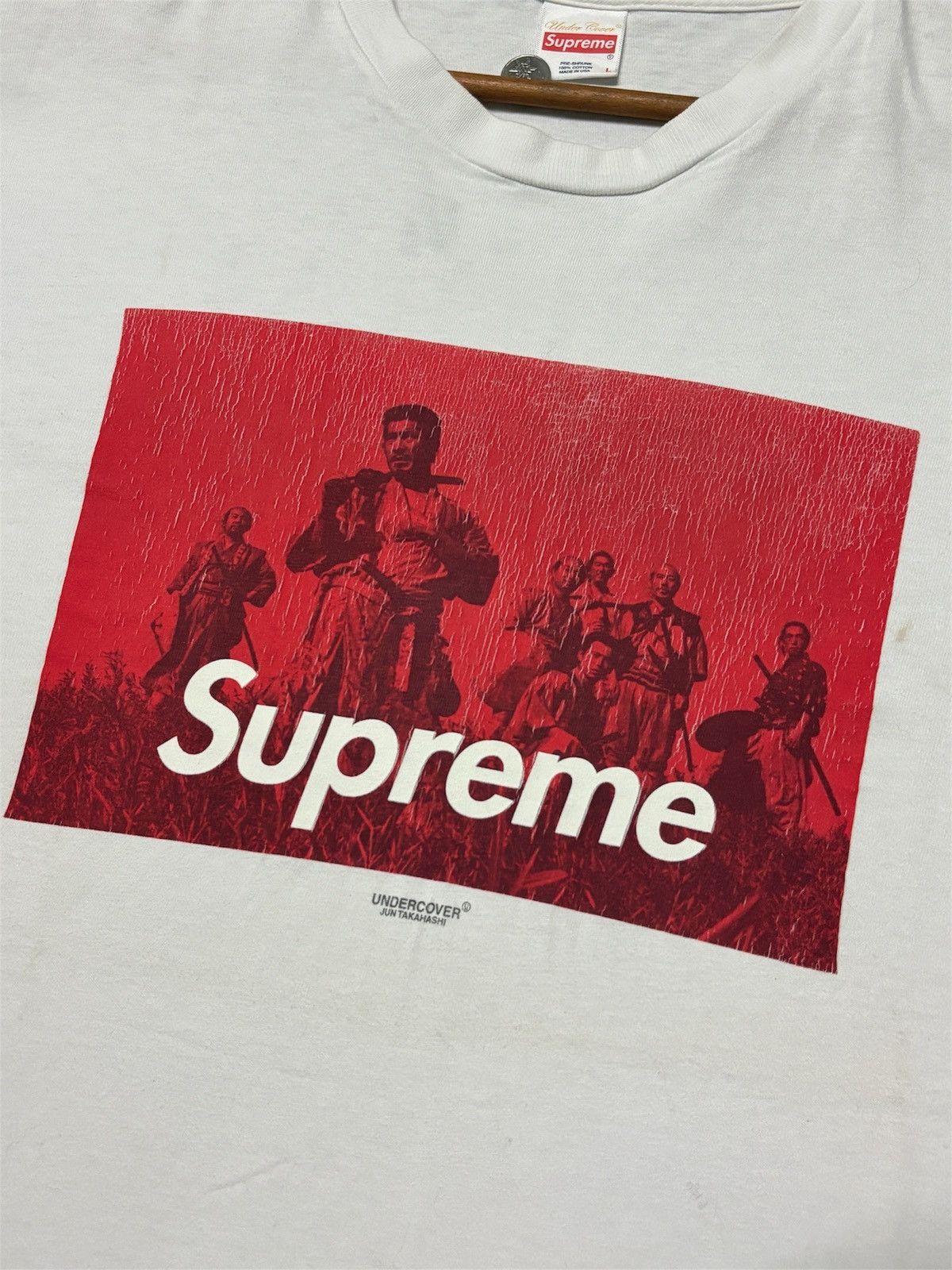 Supreme × Undercover 💸BINDING OFFER💸SUPREME X UNDERCOVER SEVEN SAMURAI TEE💥 Size US L / EU 52-54 / 3 - 7 Thumbnail