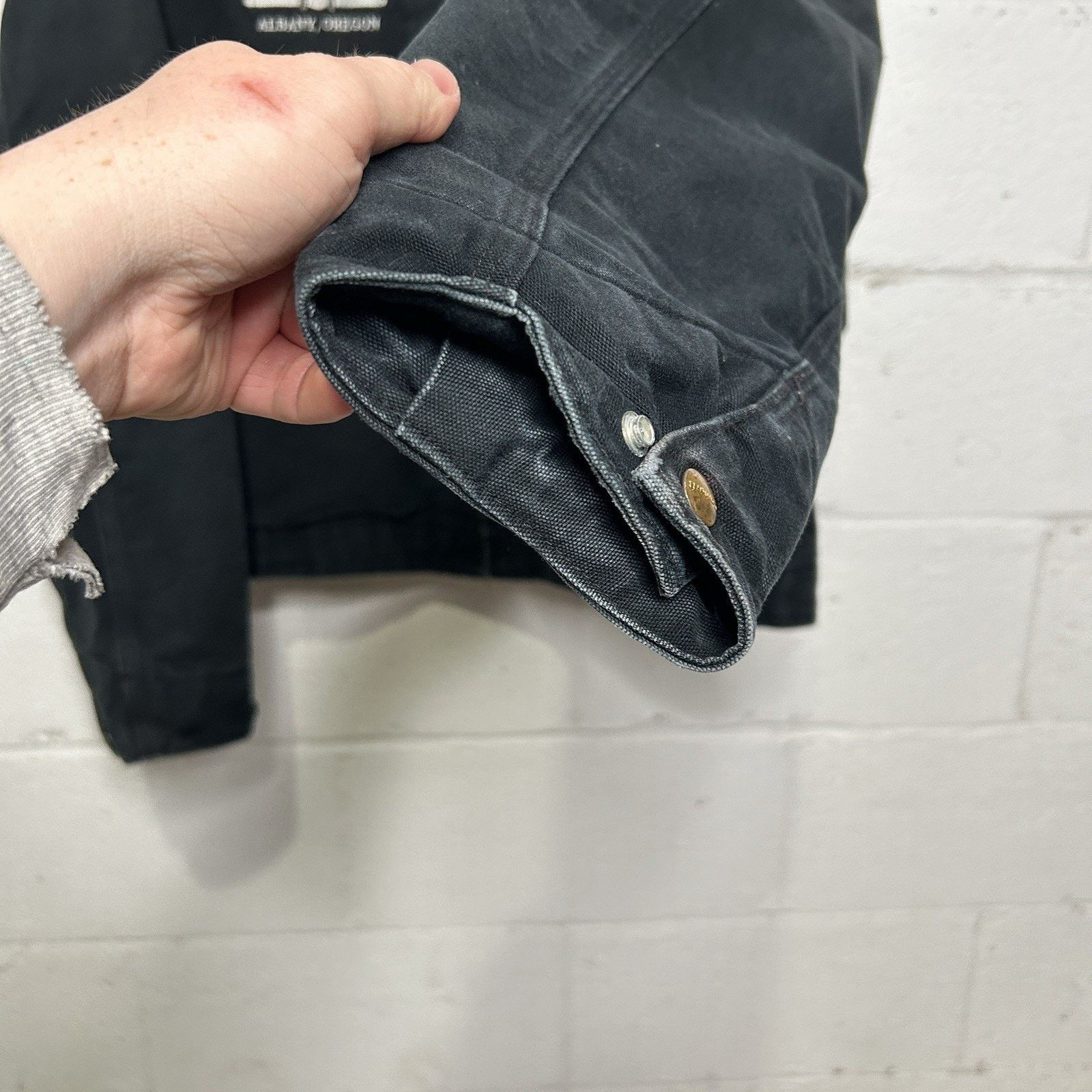 Carhartt Vintage Carhartt Blanket-Lined Detroit Jacket “Black” J01 Size US XL / EU 56 / 4 - 9 Thumbnail